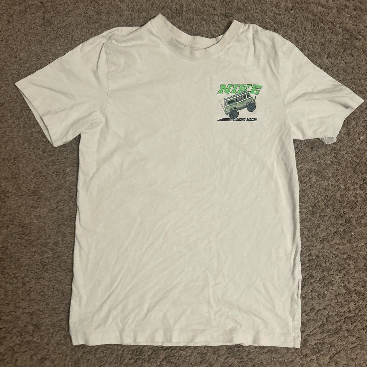 Nike Nike cream graphic tee Size US S / EU 44-46 / 1 - 2 Thumbnail