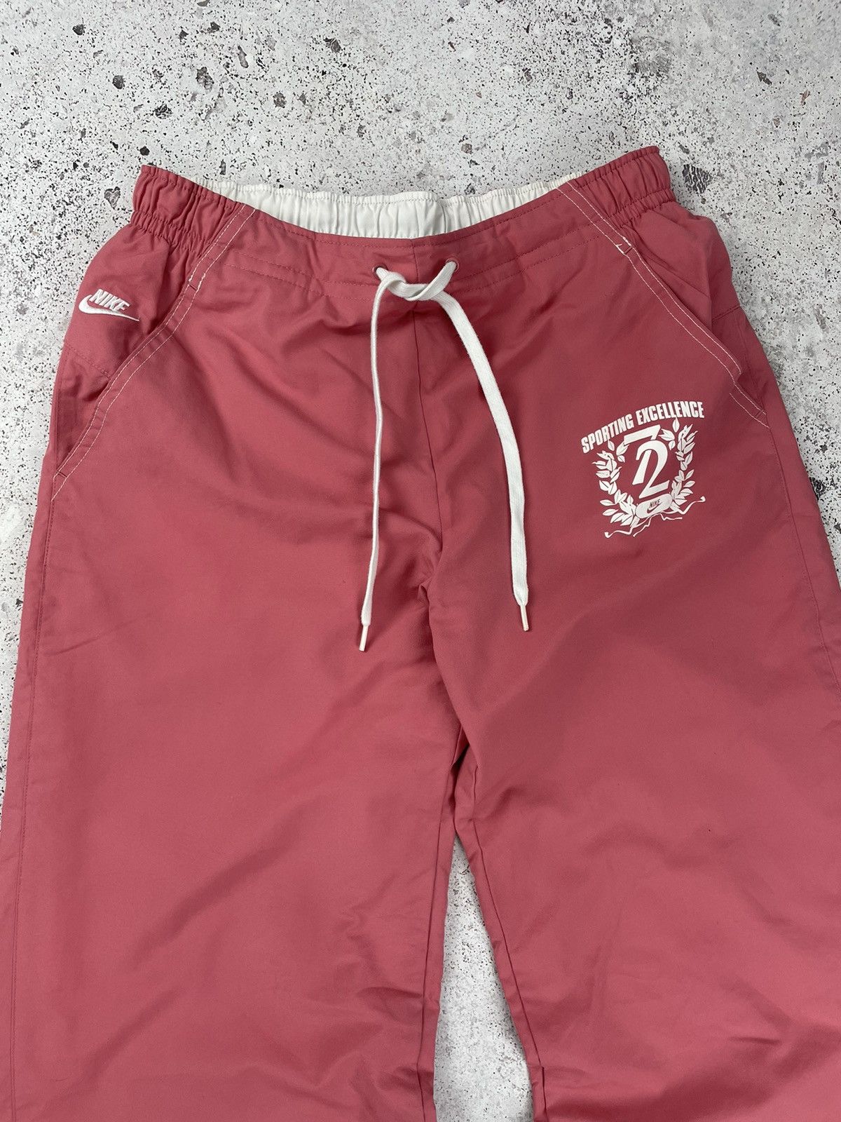 Nike × Vintage Nike Vintage Women’s Track Pants Drill Gorpcore Joggers Size 27" / US 4 / IT 40 - 2 Thumbnail