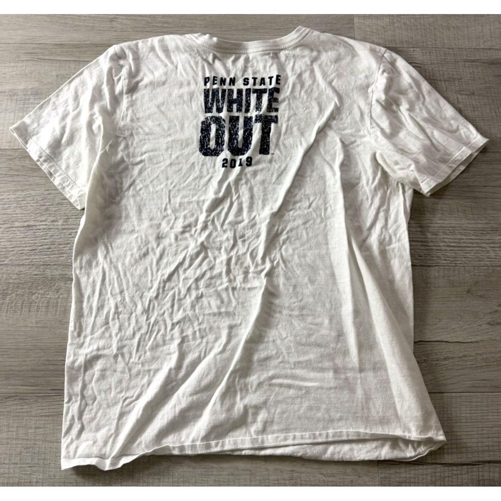 Nike Nike Penn State Nittany Lions T Shirt Men’s L White 2019 NCAA Size US L / EU 52-54 / 3 - 2 Thumbnail