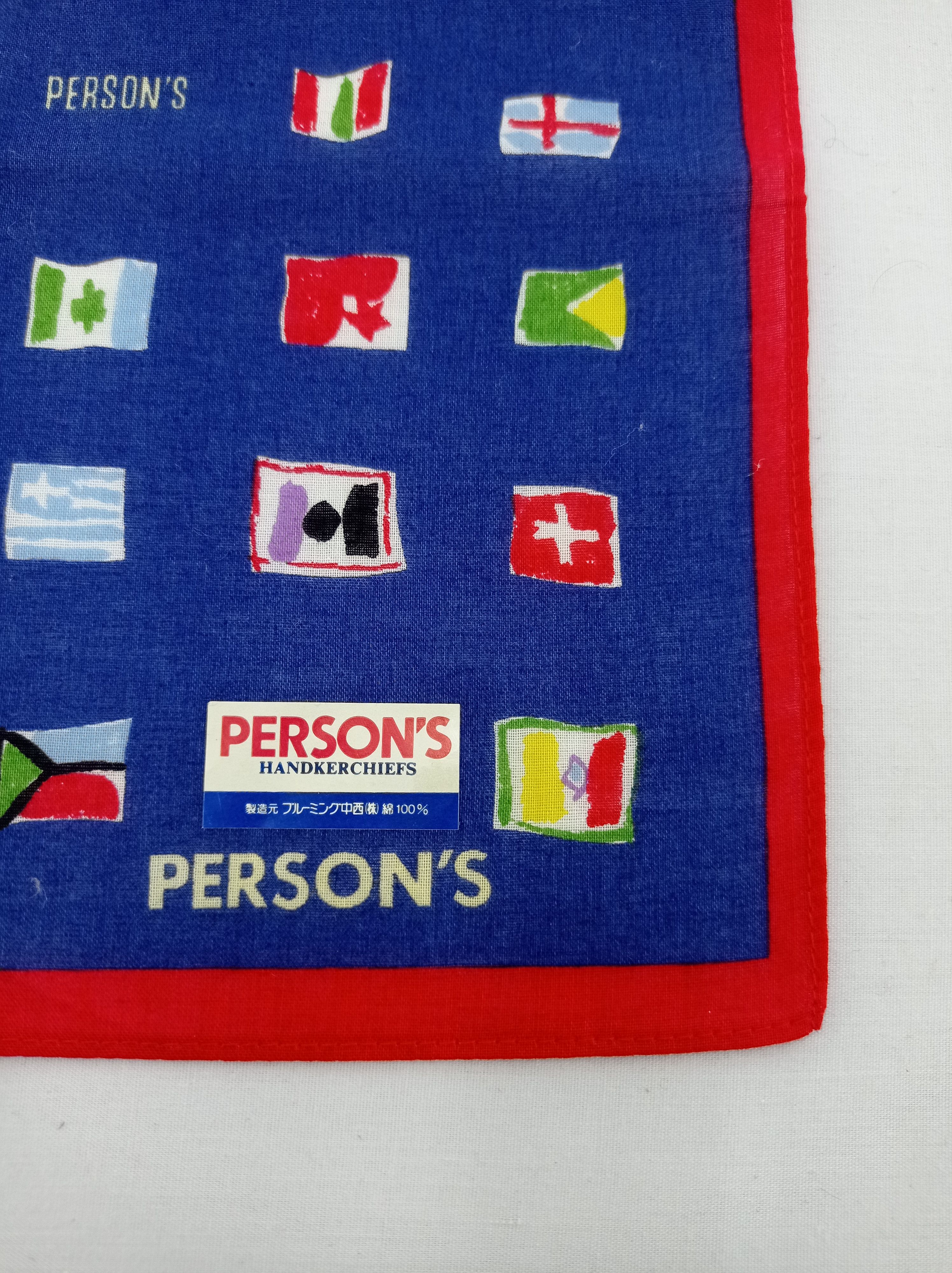 PERSON'S Vintage Person's Handkerchief / Neckwear / Bandana Size ONE SIZE - 4 Thumbnail