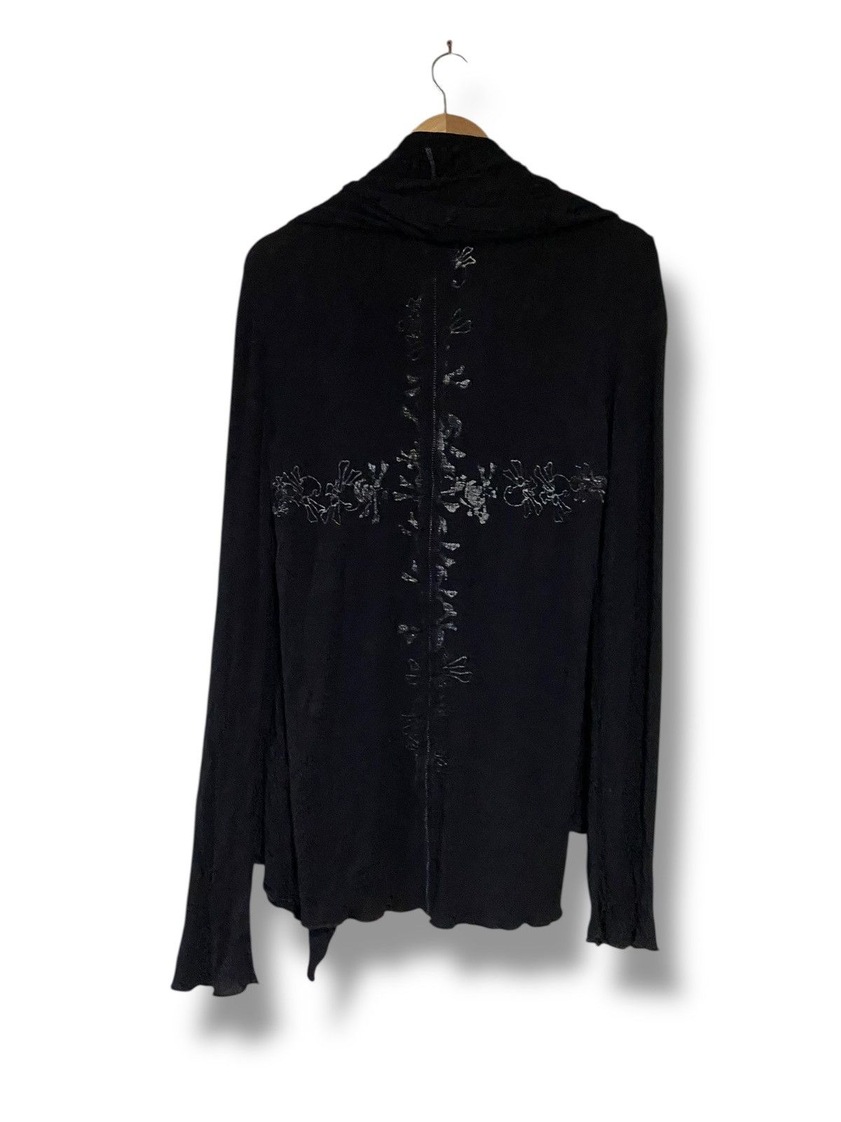 Japanese Brand Heaven & Earth Skull Outerwear Cardigan (164) Size US XS / EU 42 / 0 - 5 Thumbnail