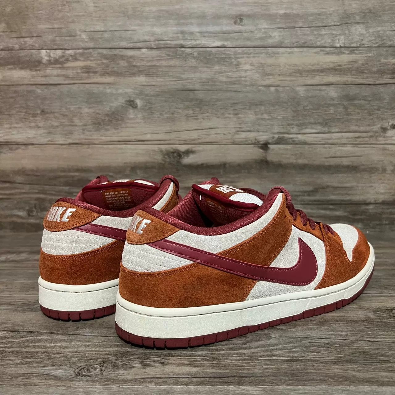 Nike Nike Dunk SB Low Rust Brown Men's 44 98 New Size US 11 / EU 44 - 4 Thumbnail