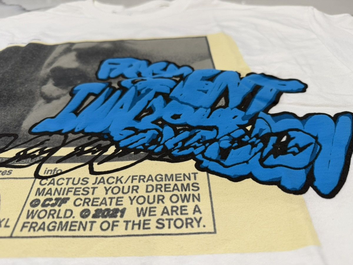 Travis Scott Travis Scott Cactus Jack x Fragment Manifest Shirt Sz XL NEW Size US XL / EU 56 / 4 - 3 Thumbnail