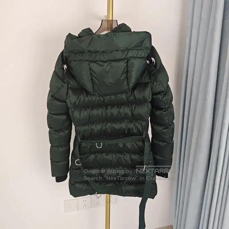 Burberry Burberry Women's Green Nylon Down Jacket. Size XS / US 0-2 / IT 36-38 - 6 Thumbnail