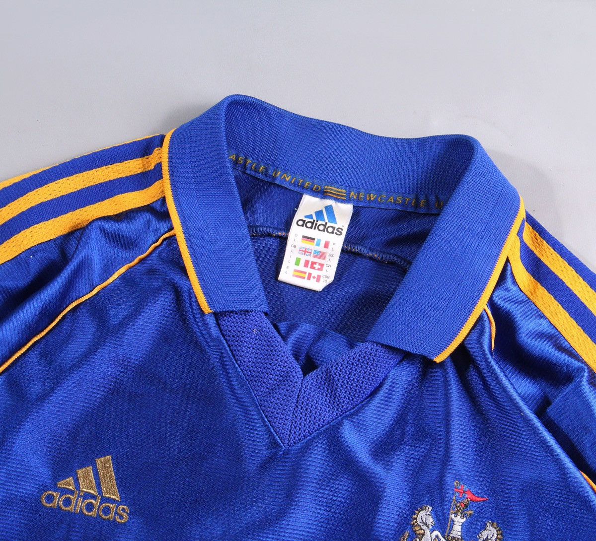 Adidas Adidas NEWCASTLE UNITED 1998 Football Shirt Soccer Jersey L Size US L / EU 52-54 / 3 - 3 Thumbnail