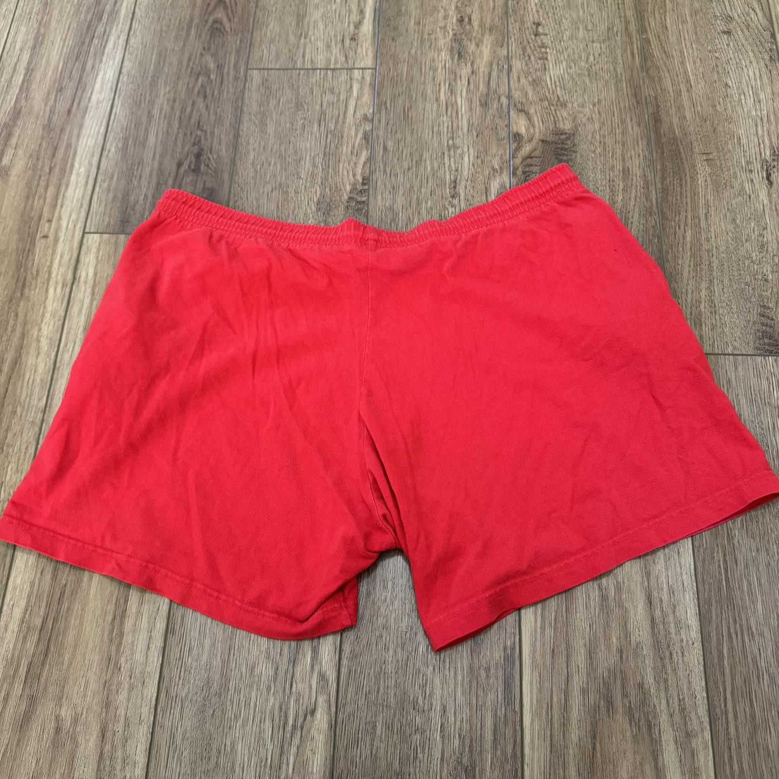 Other Vintage 90s Kansas City Chiefs Red Shorts Size US 32 / EU 48 - 6 Thumbnail