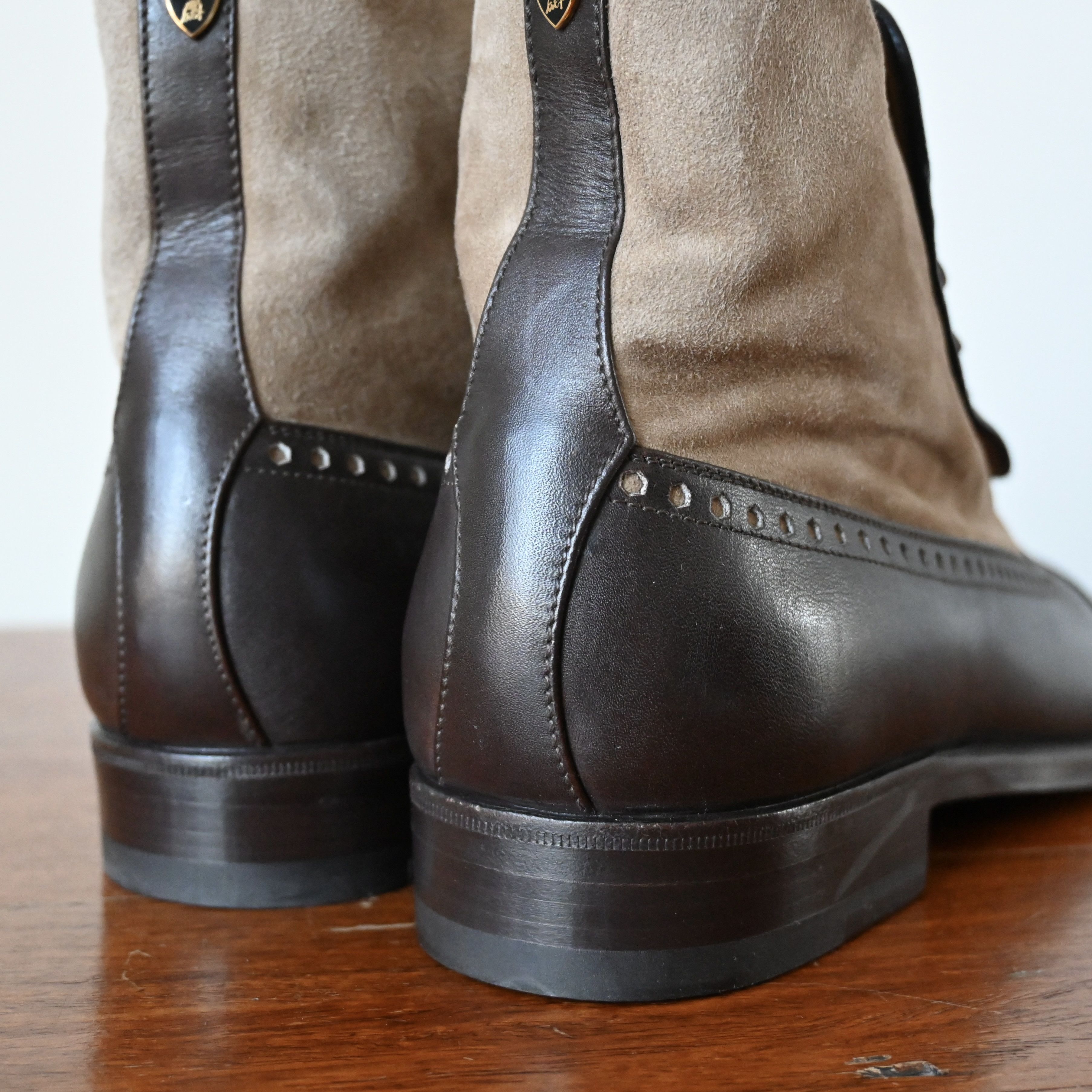 Lamborghini Enzo Bonafe x Lamborghini button ankle boots made in Italy Size US 8 / EU 41 - 6 Thumbnail