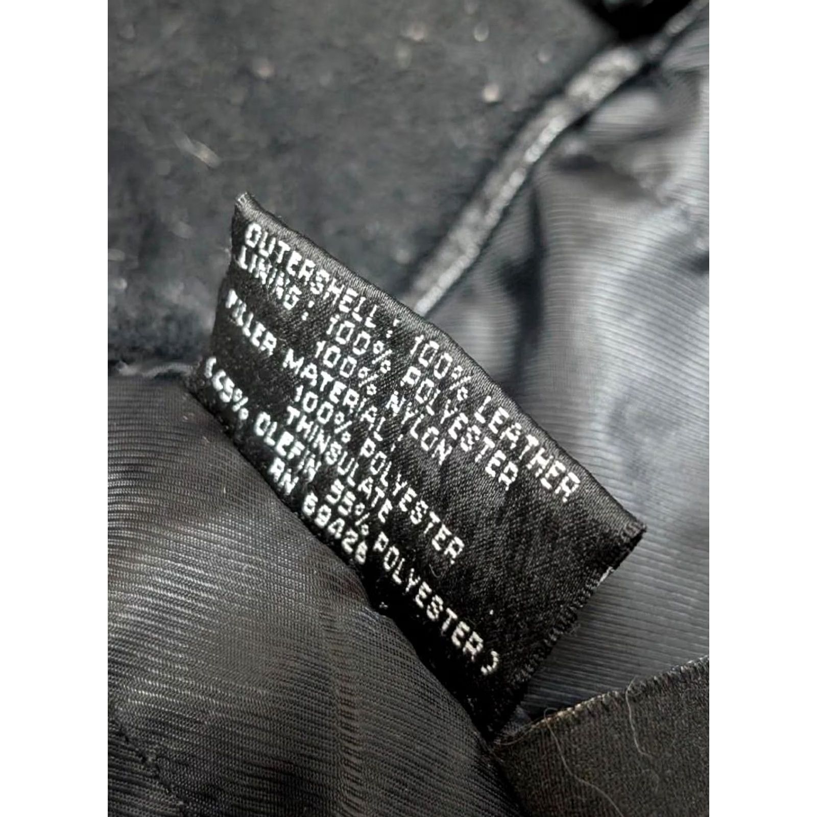 Vintage VINTAGE Wilsons Leather jacket coat Mens L 44 Black leather belt zip belted 1990s Y2K supple belted Size US L / EU 52-54 / 3 - 6 Thumbnail