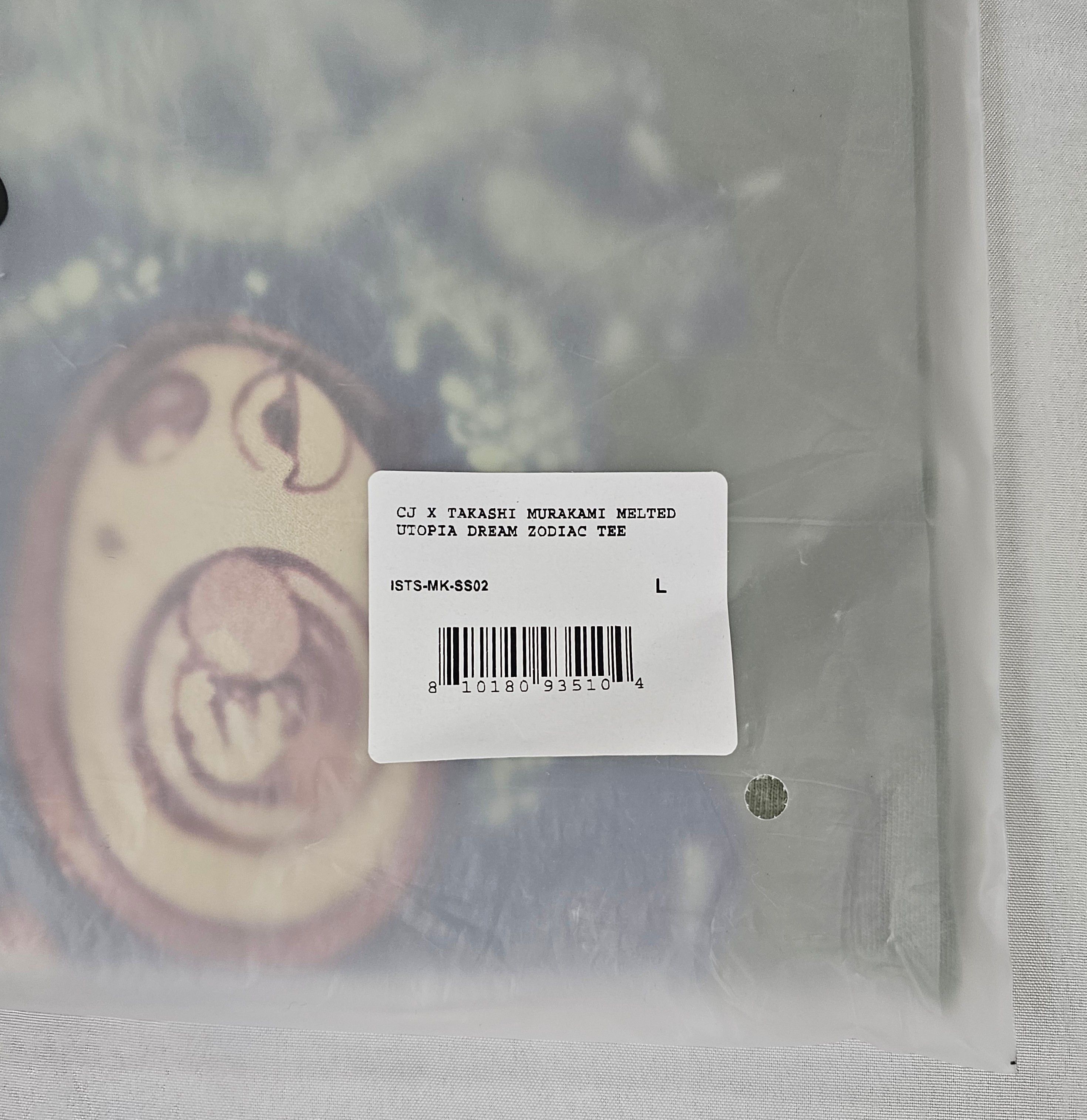 Travis Scott Cactus Jack Takashi Murakami Melted Utopia Dream Zodiac Tee Size US L / EU 52-54 / 3 - 7 Thumbnail