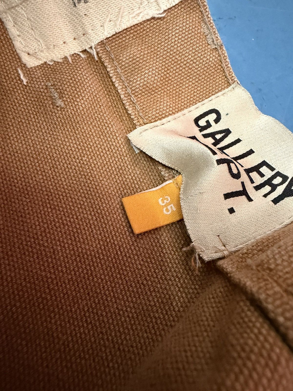 Gallery Dept. GALLERY DEPT PAINT SPLATTER CARHARTT Size US 35 - 8 Thumbnail
