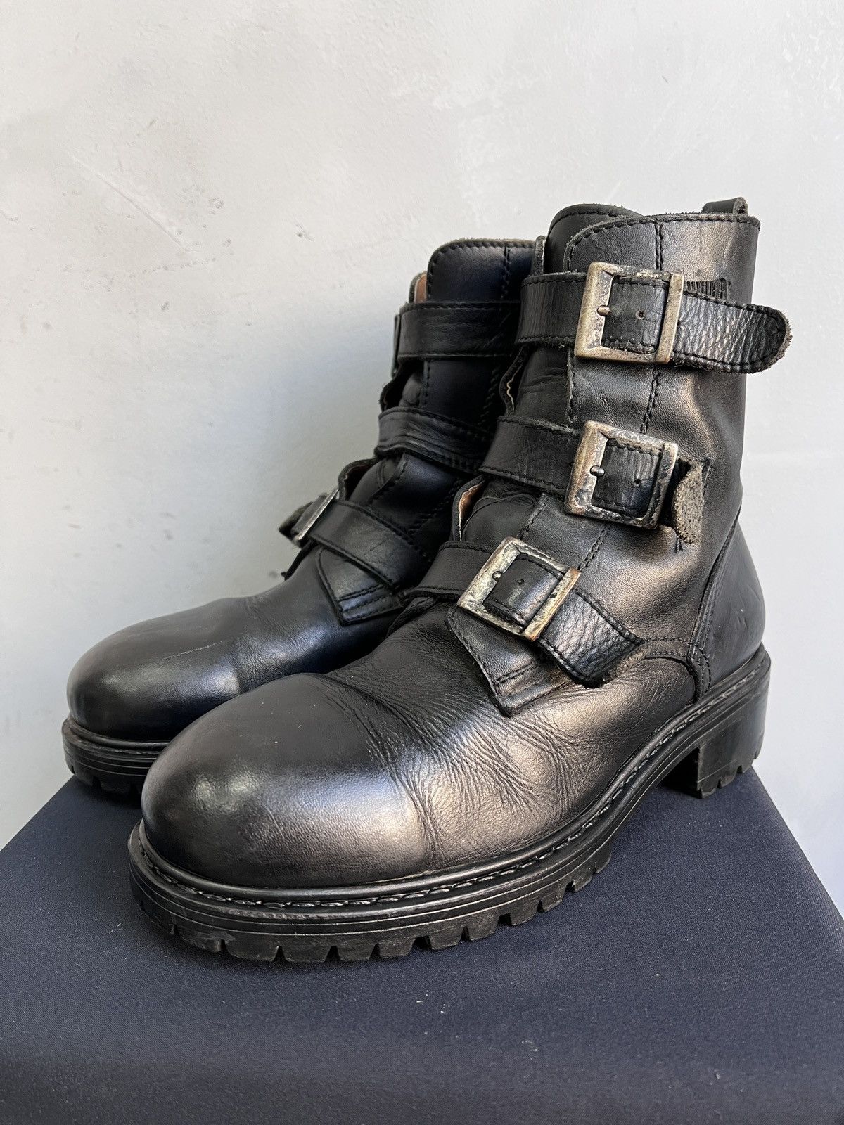 Undercover Undercover Leather platform Boots High Avant Garde Style Size US 10 / EU 43 - 4 Thumbnail