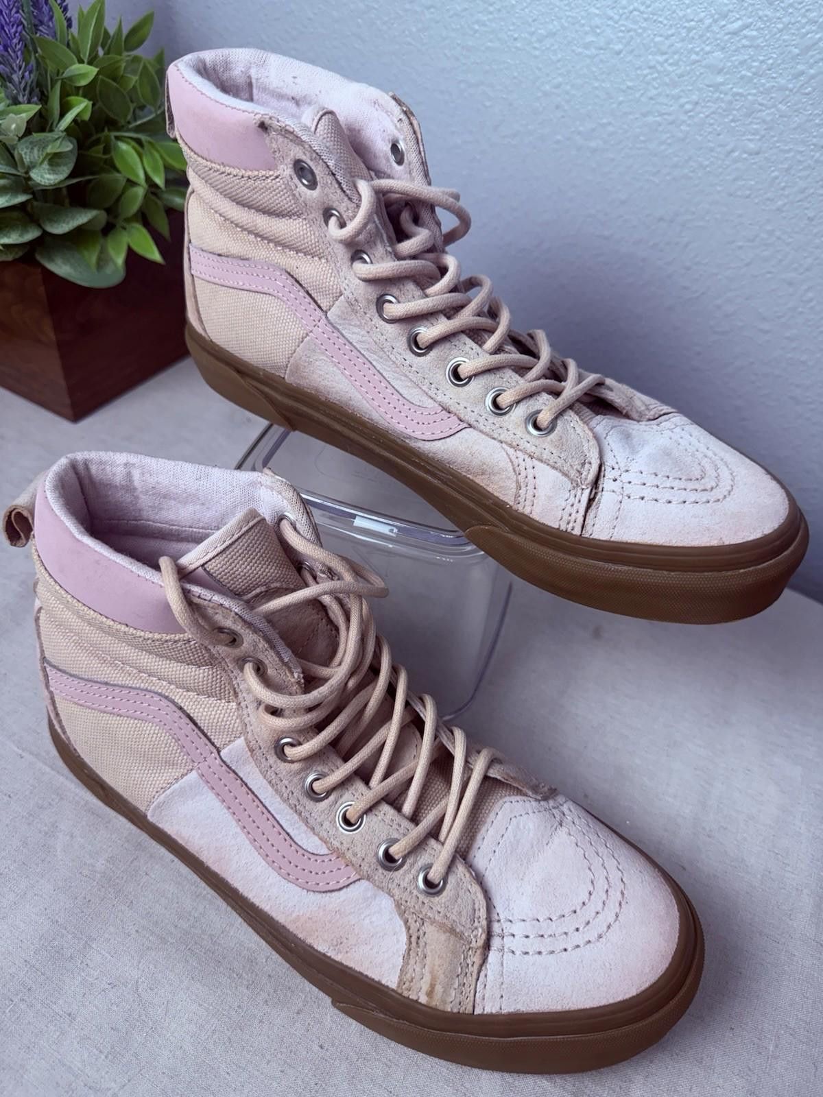 Vans VANS Sk-8 46 shoes mte light pink tan size 8M 9.5W Size US 8 / IT 38 - 2 Thumbnail