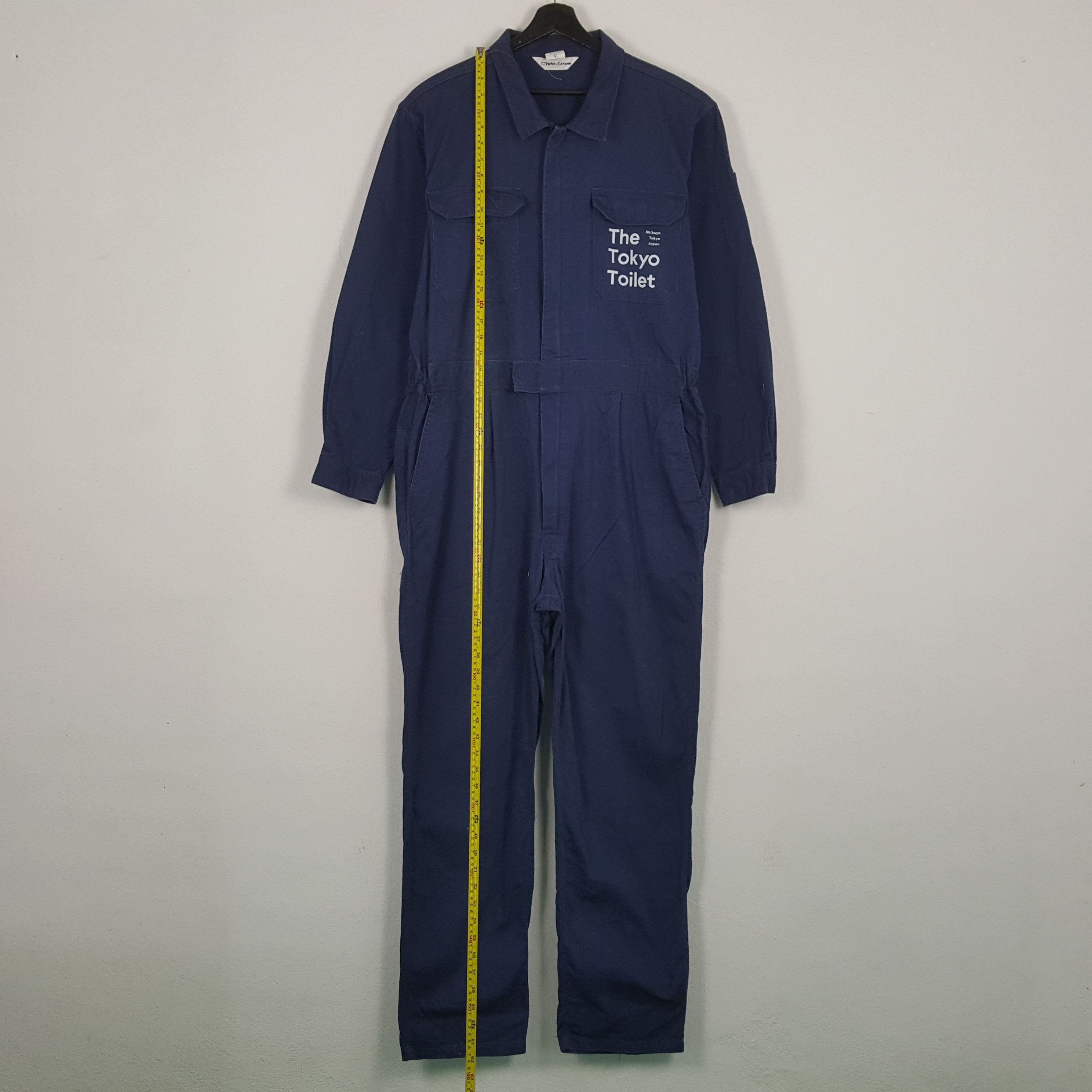 Vintage The Tokyo Toilet Japanese Custom Art Coverall RR15 Size US L / EU 52-54 / 3 - 7 Thumbnail