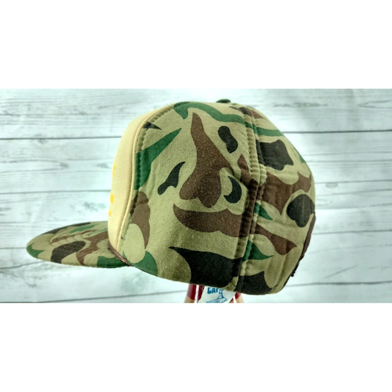 Kapital VINTAGE Snapback Camo Hunting Duck Deer Baseball Cap Hat Trucker Advertisement Size ONE SIZE - 6 Thumbnail