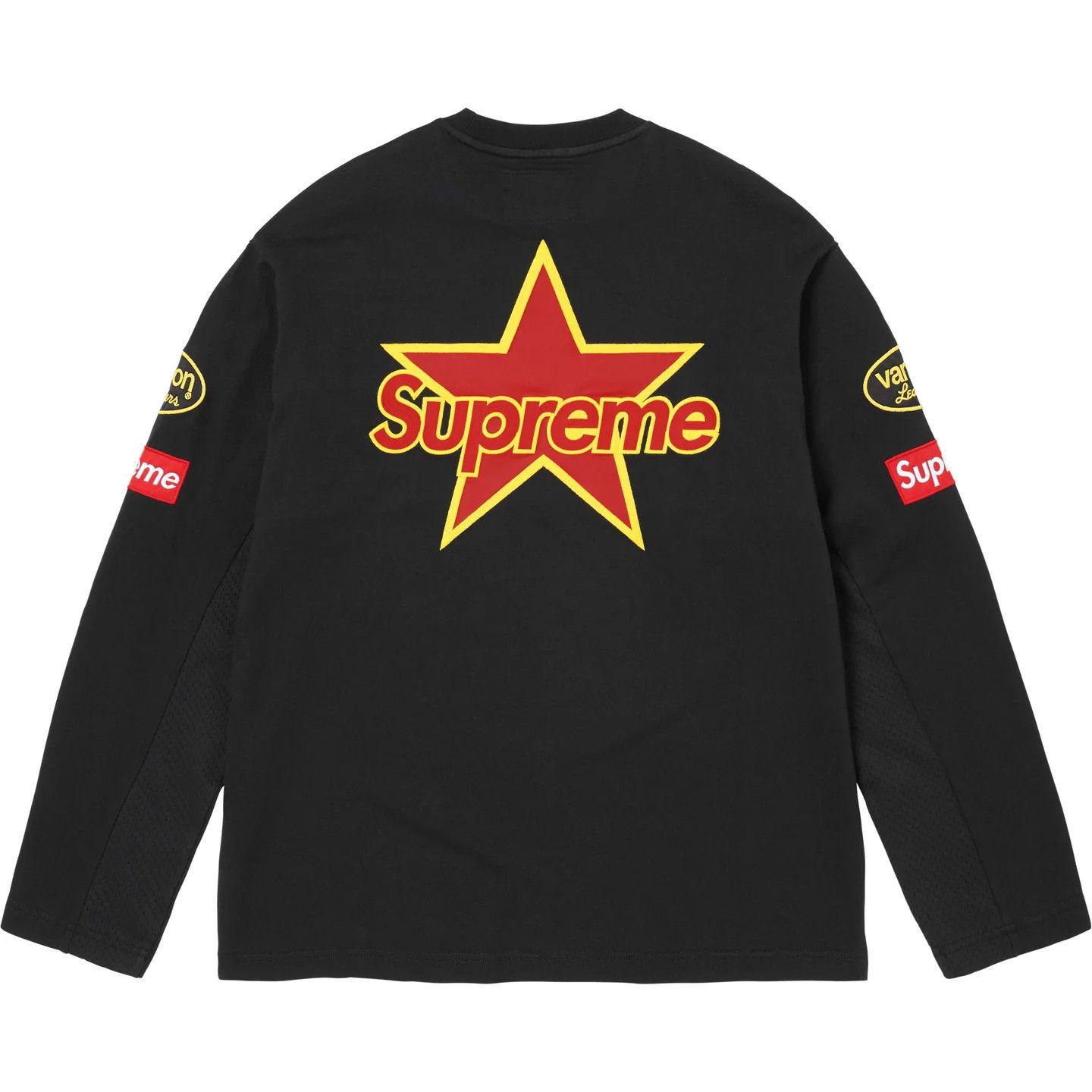 Supreme × Vanson Leathers Supreme Vanson Leathers L/S Top Size US M / EU 48-50 / 2 - 2 Thumbnail