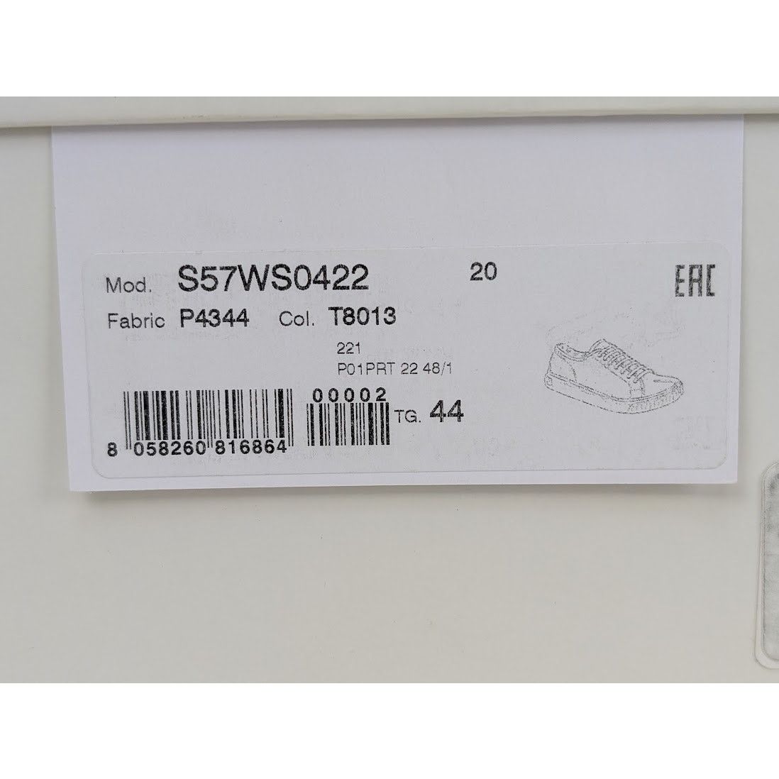 Maison Margiela o1rshd1 Q:2 / Tabi Low-top sneakers in Black/Beige Size US 11 / EU 44 - 20 Thumbnail