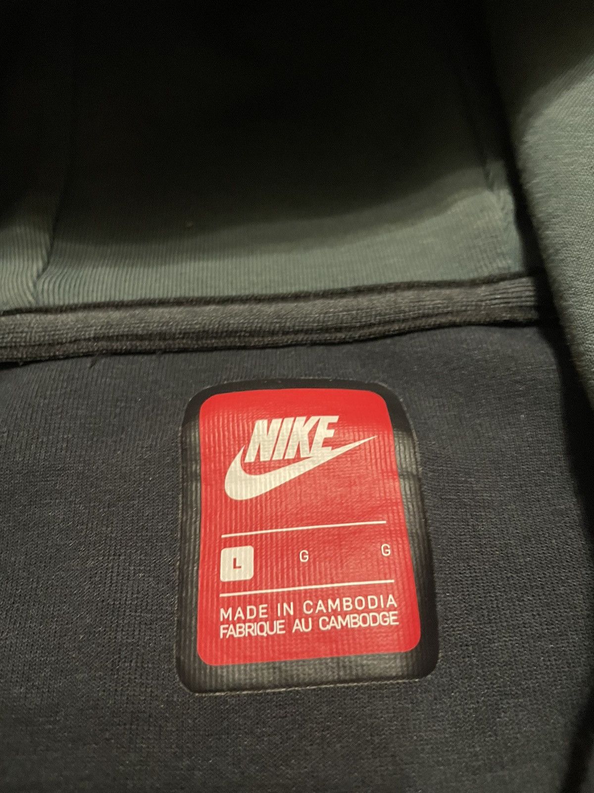 Nike × Vintage Vintage Nike Tach Fleece Zip-Up Hoodie Size US L / EU 52-54 / 3 - 14 Thumbnail