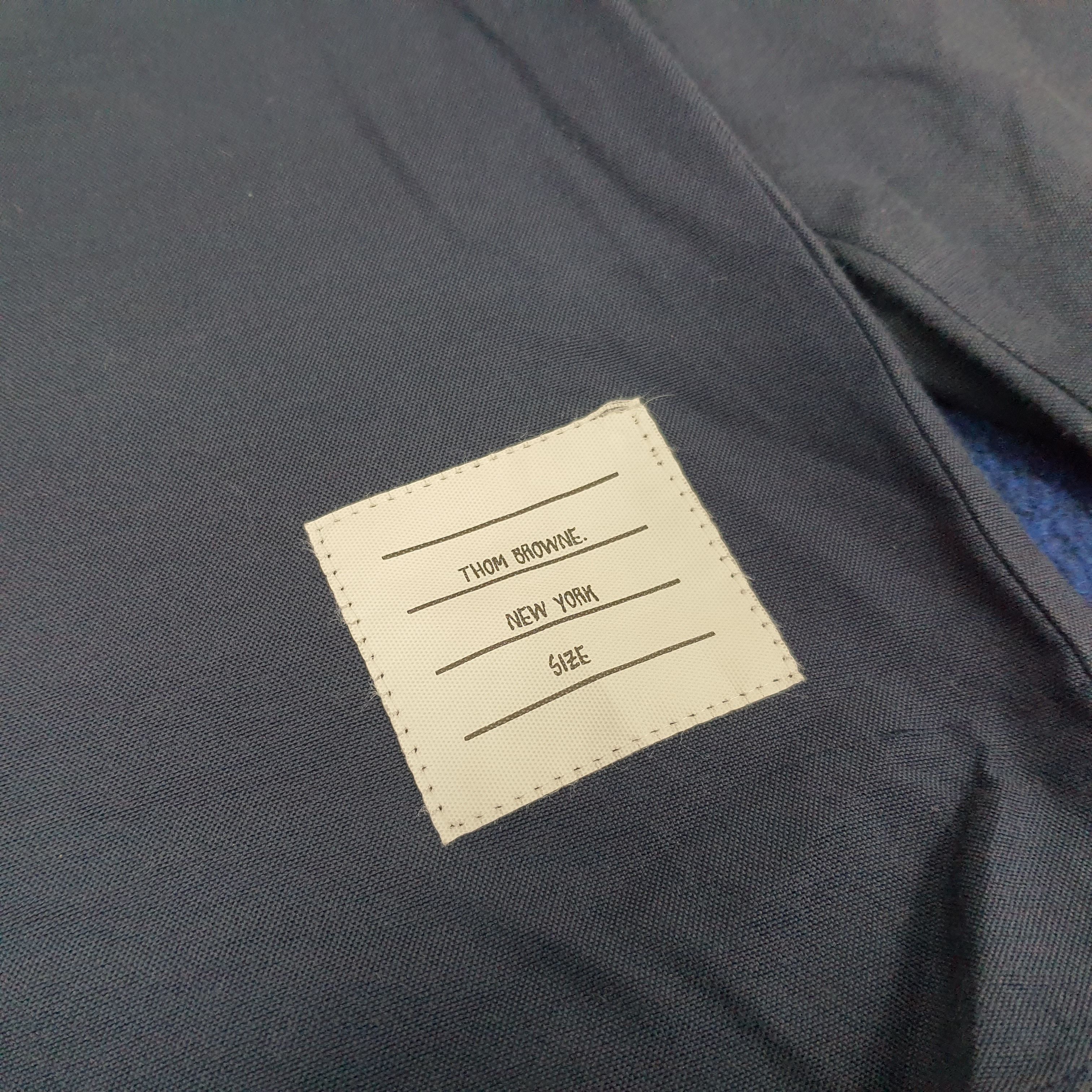 Thom Browne × Vintage Vintage Thom Browne Long Sleeve Button Up Shirt Size US S / EU 44-46 / 1 - 2 Thumbnail