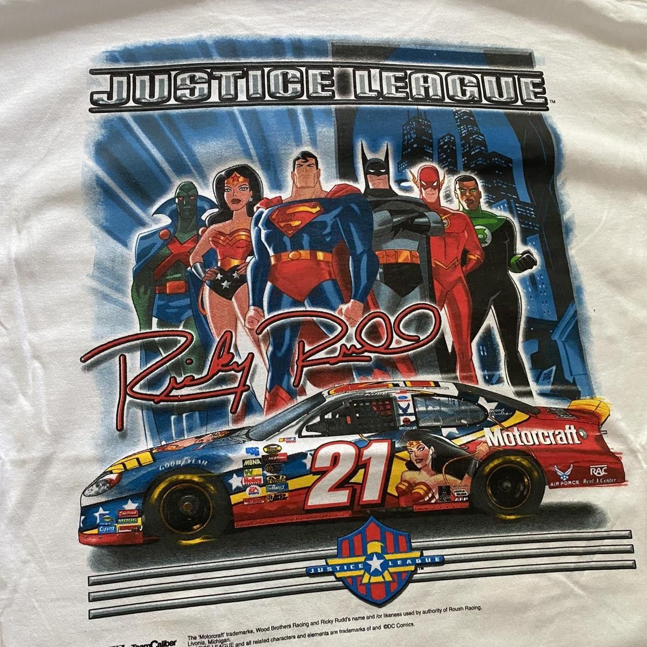 Cartoon Network × NASCAR Wonder women deadstock cartoon network sick nascar tee Size US L / EU 52-54 / 3 - 5 Thumbnail