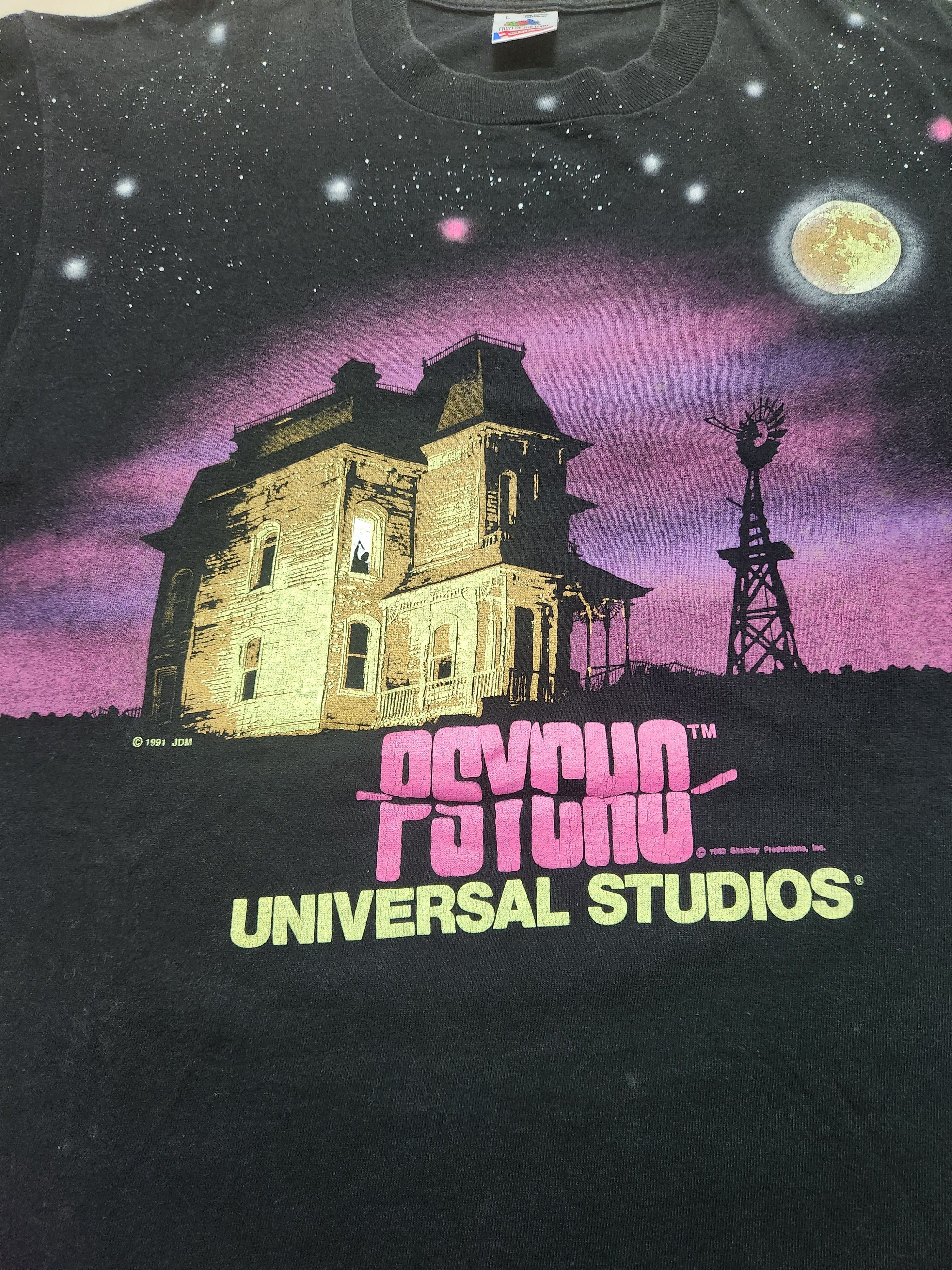 Fruit Of The Loom Vintage Horror Movie Psycho Universal Studios OVP Size US L / EU 52-54 / 3 - 7 Thumbnail
