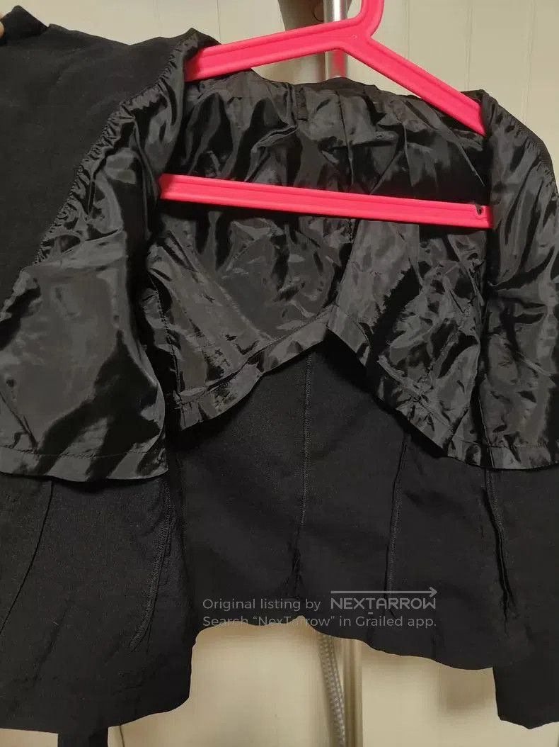 Comme des Garcons CDG Black Round Collar Pocket Jacket . Size US S / EU 44-46 / 1 - 5 Thumbnail