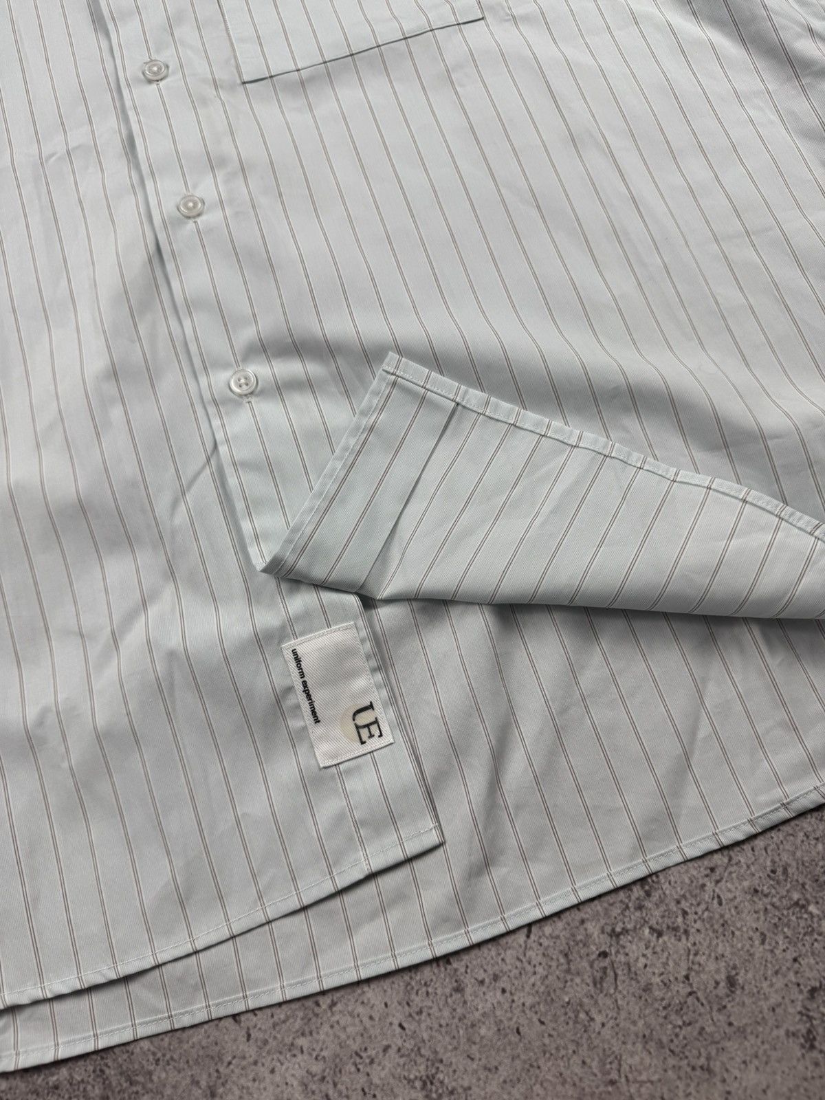 uniform experiment 🔥Uniform experiment fragment design sophnet striped shirt Size US XL / EU 56 / 4 - 4 Thumbnail