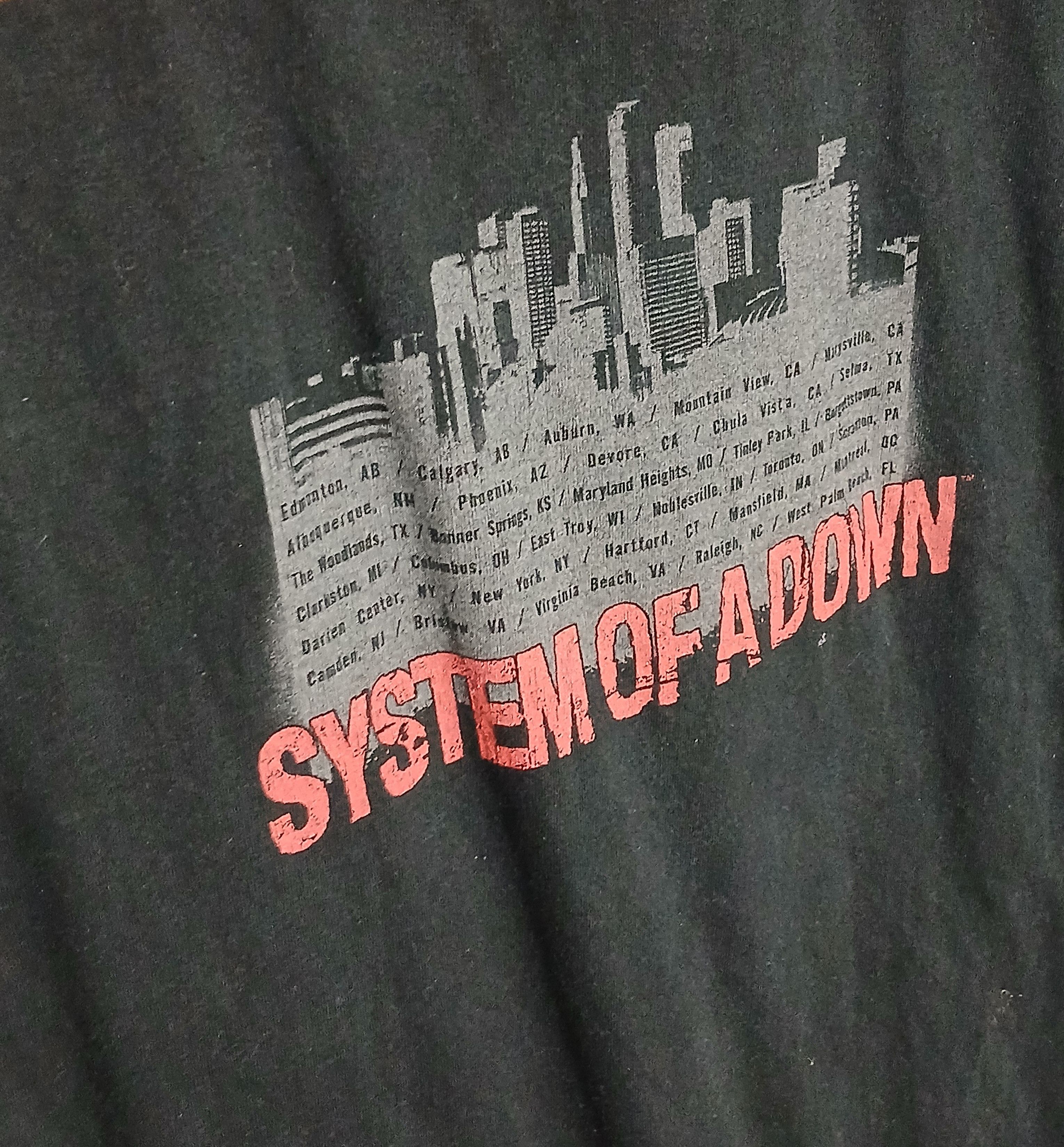 Band Tees System Of A Down T-Shirt Size US L / EU 52-54 / 3 - 4 Thumbnail
