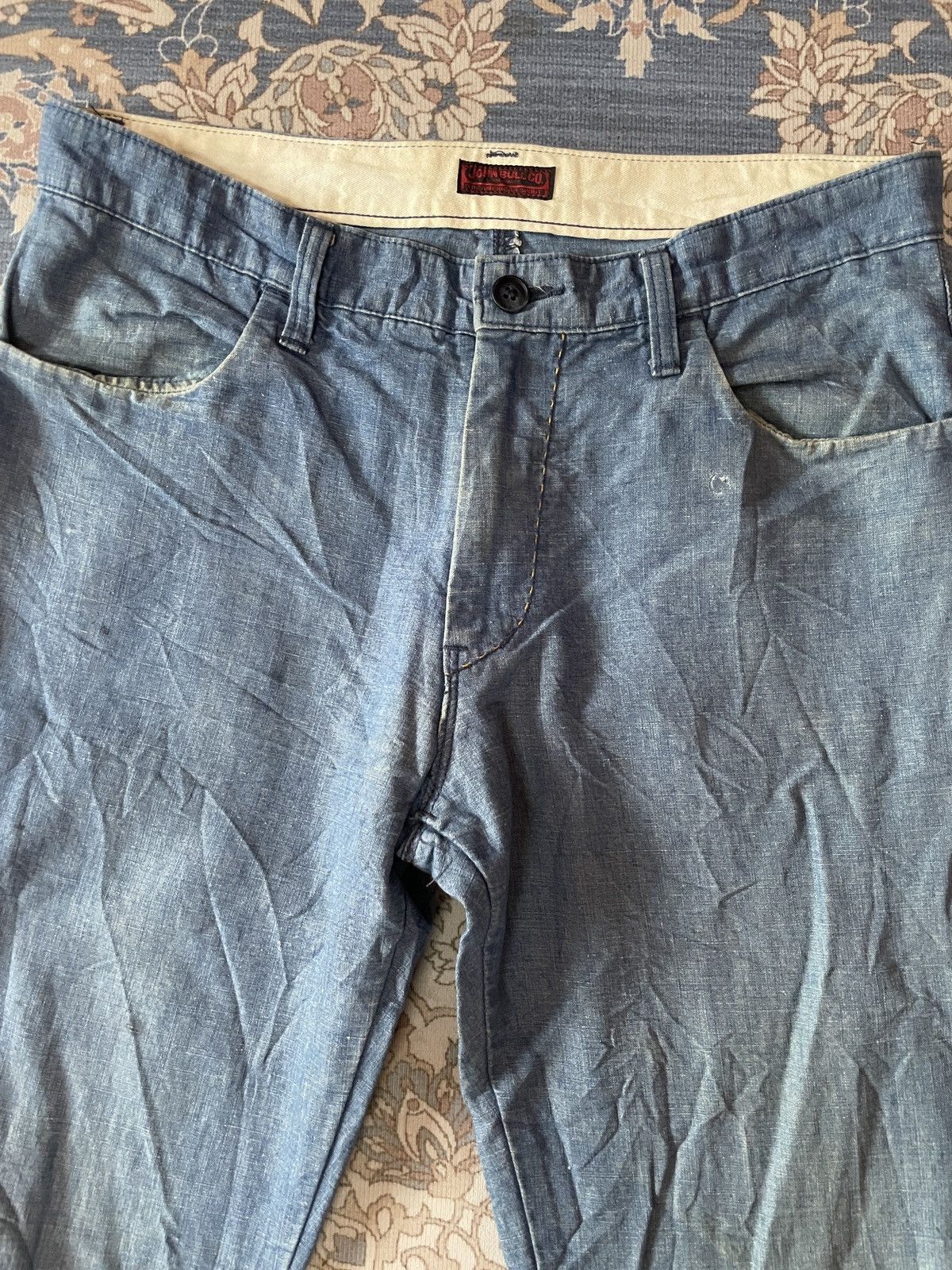 Johnbull JohnBull Japan Kojima Genes Fatigue Baker Pants Workwear W34 Size US 33 - 6 Thumbnail