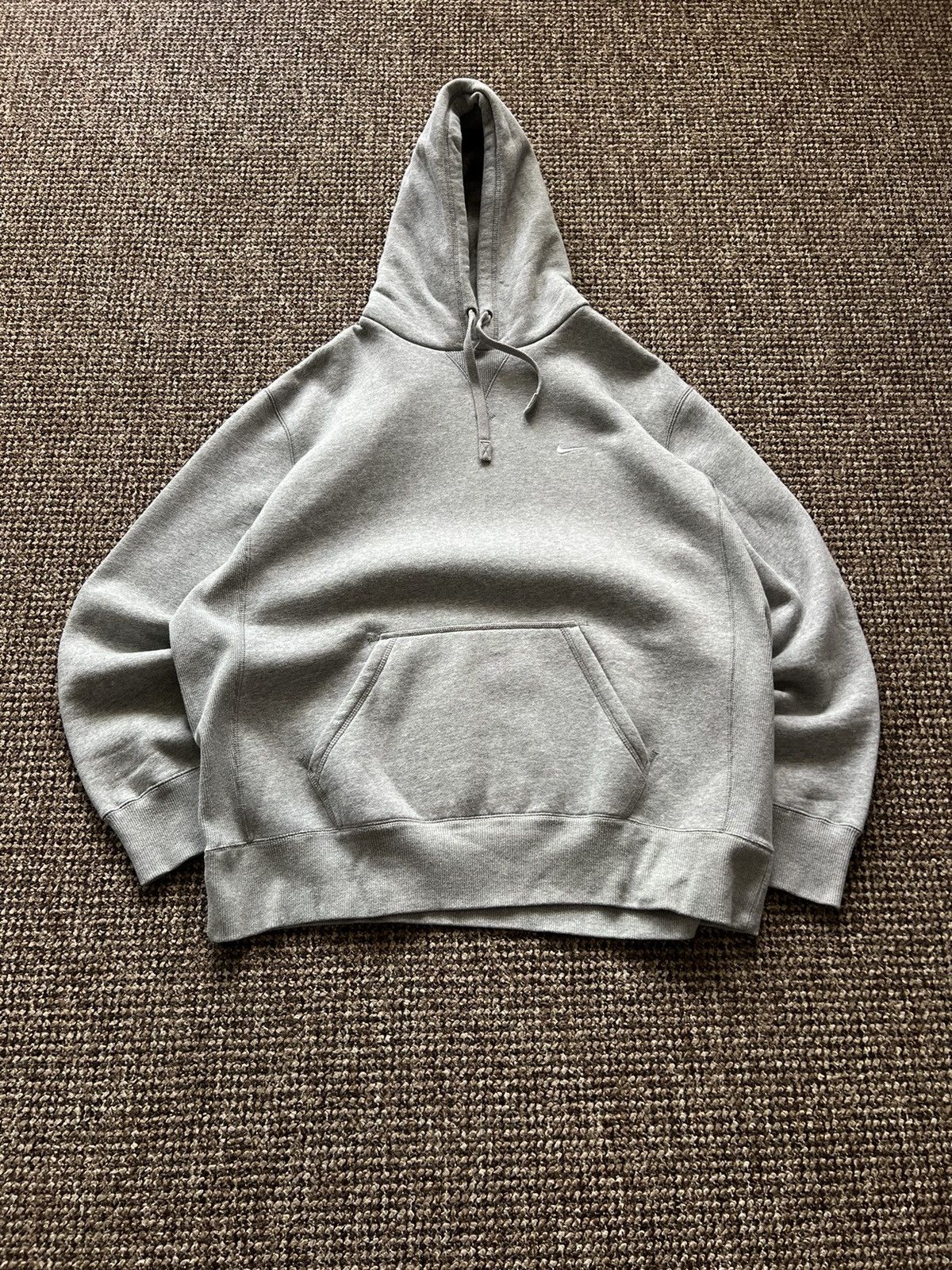 Nike Grey Vintage Nike Hoodie Size US XXL / EU 58 / 5 - 5 Thumbnail