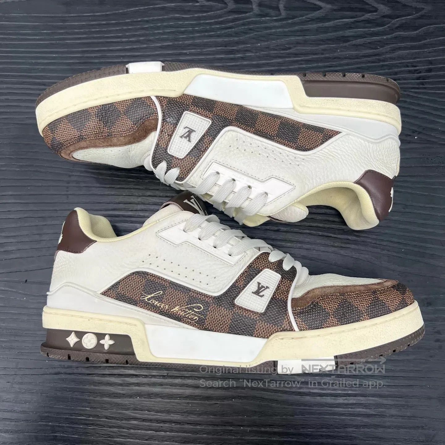 Louis Vuitton Multi Color Low-Top Sneakers Size 8. Size US 8 / EU 41 - 2 Thumbnail
