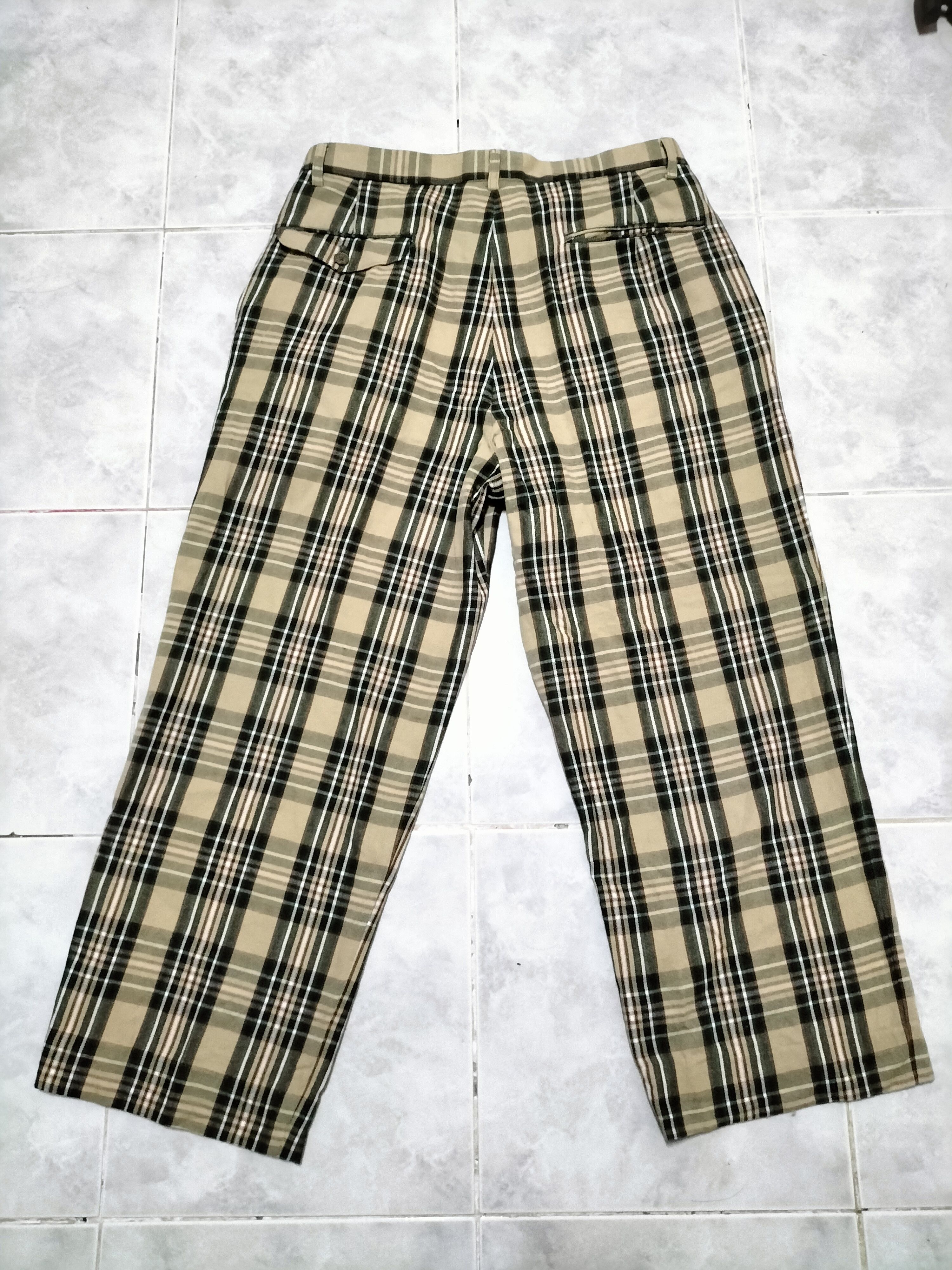 Chaps × Ralph Lauren × Vintage Vintage Chaps Ralph Laurent 80s Plaid Classic Checkered Size US 32 / EU 48 - 8 Thumbnail
