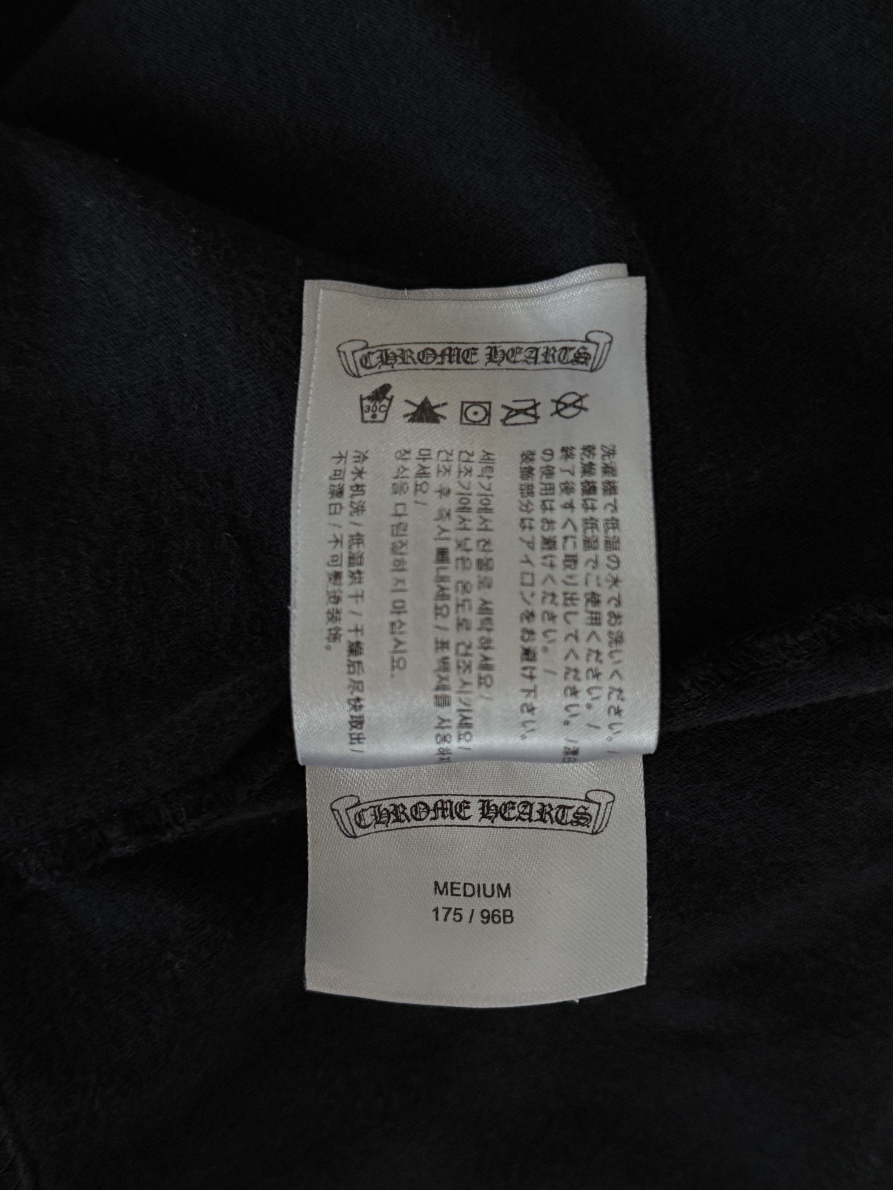 Chrome Hearts Chrome Hearts Black Multicolor Cross Logo T-Shirt Size US M / EU 48-50 / 2 - 6 Thumbnail