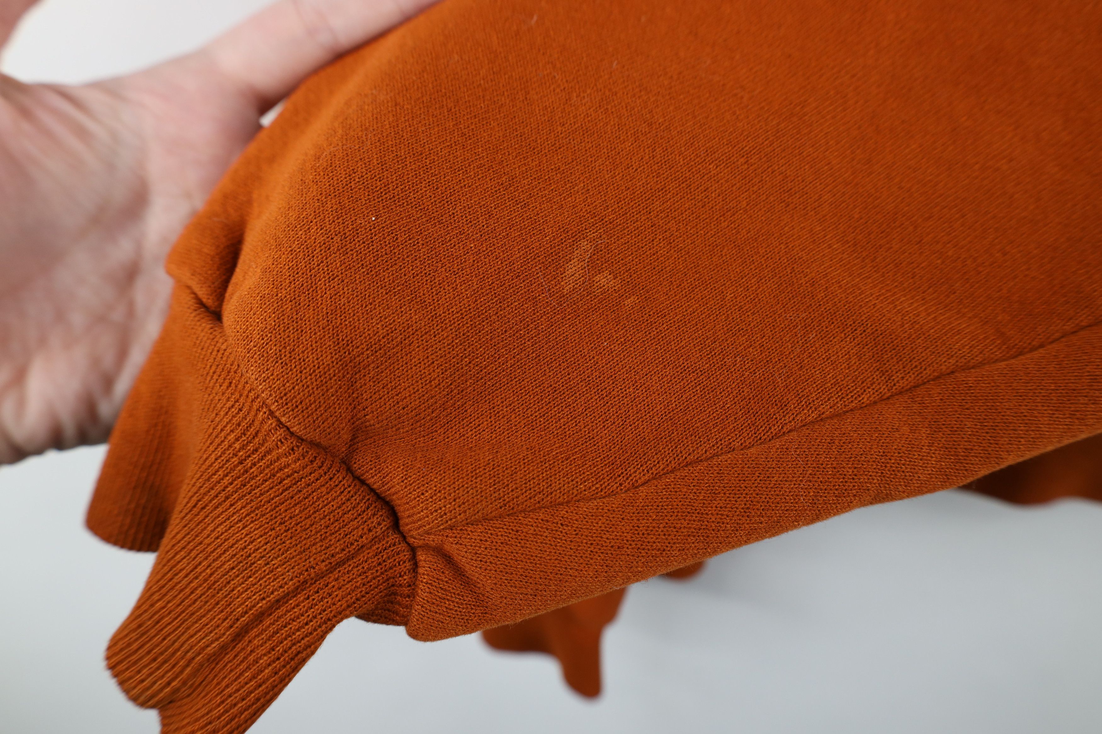 Vintage Vintage 90s Russell Athletic Crewneck Sweatshirt Orange Size US XL / EU 56 / 4 - 11 Thumbnail