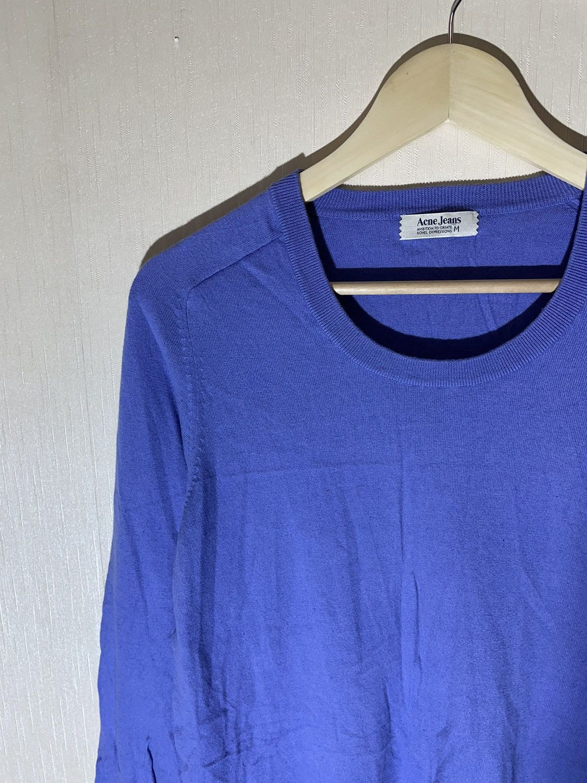 Acne Studios × Designer Acne jeans vintage streetwear sweater Size US M / EU 48-50 / 2 - 3 Thumbnail
