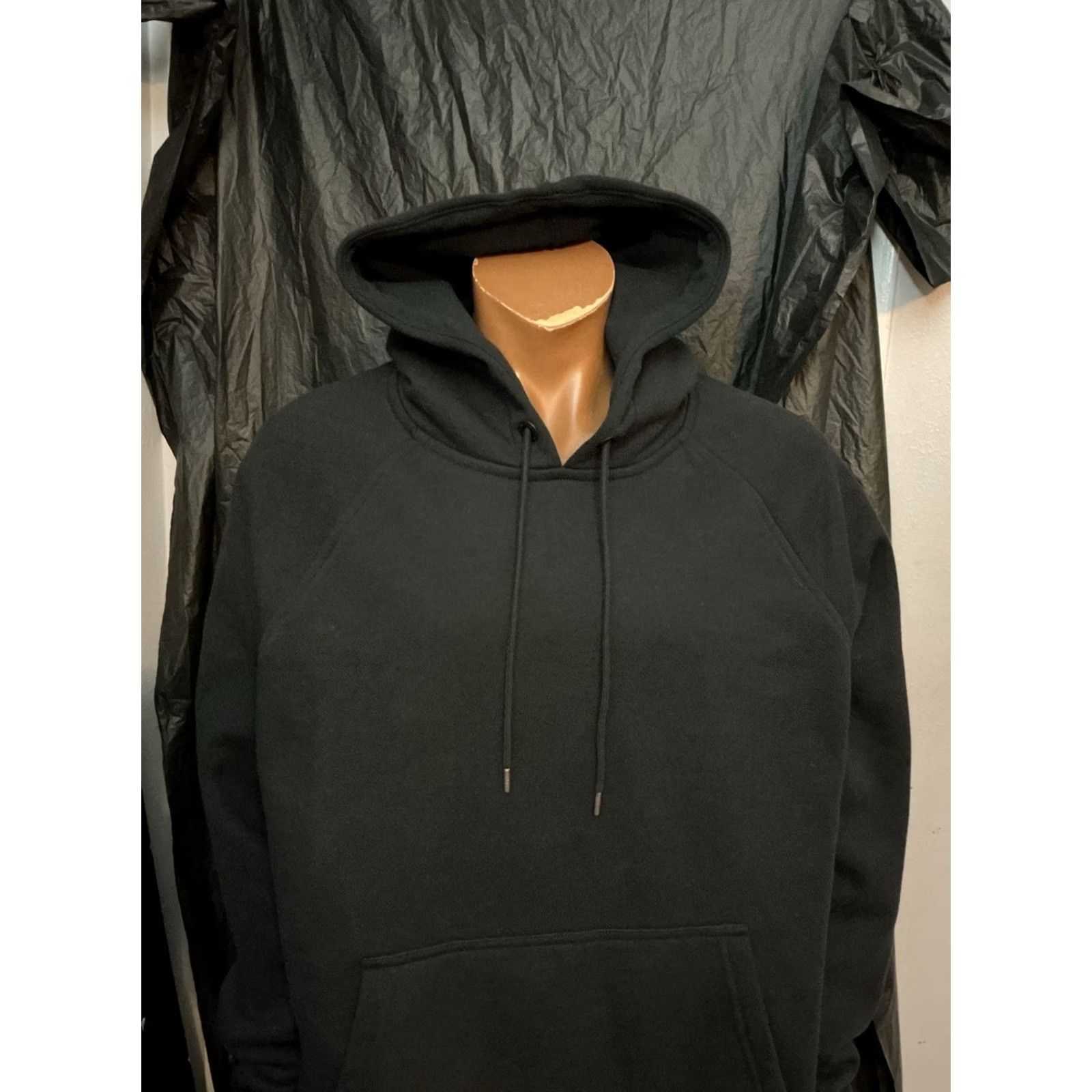 Flint And Tinder Flint And Tinder Made In USA Black Fleece Blank Pullover Hoodie 3XL Mens Pullover Hoodie USA 3XL Black Fleece Blank Flint And Tinder Size US XXL / EU 58 / 5 - 7 Thumbnail