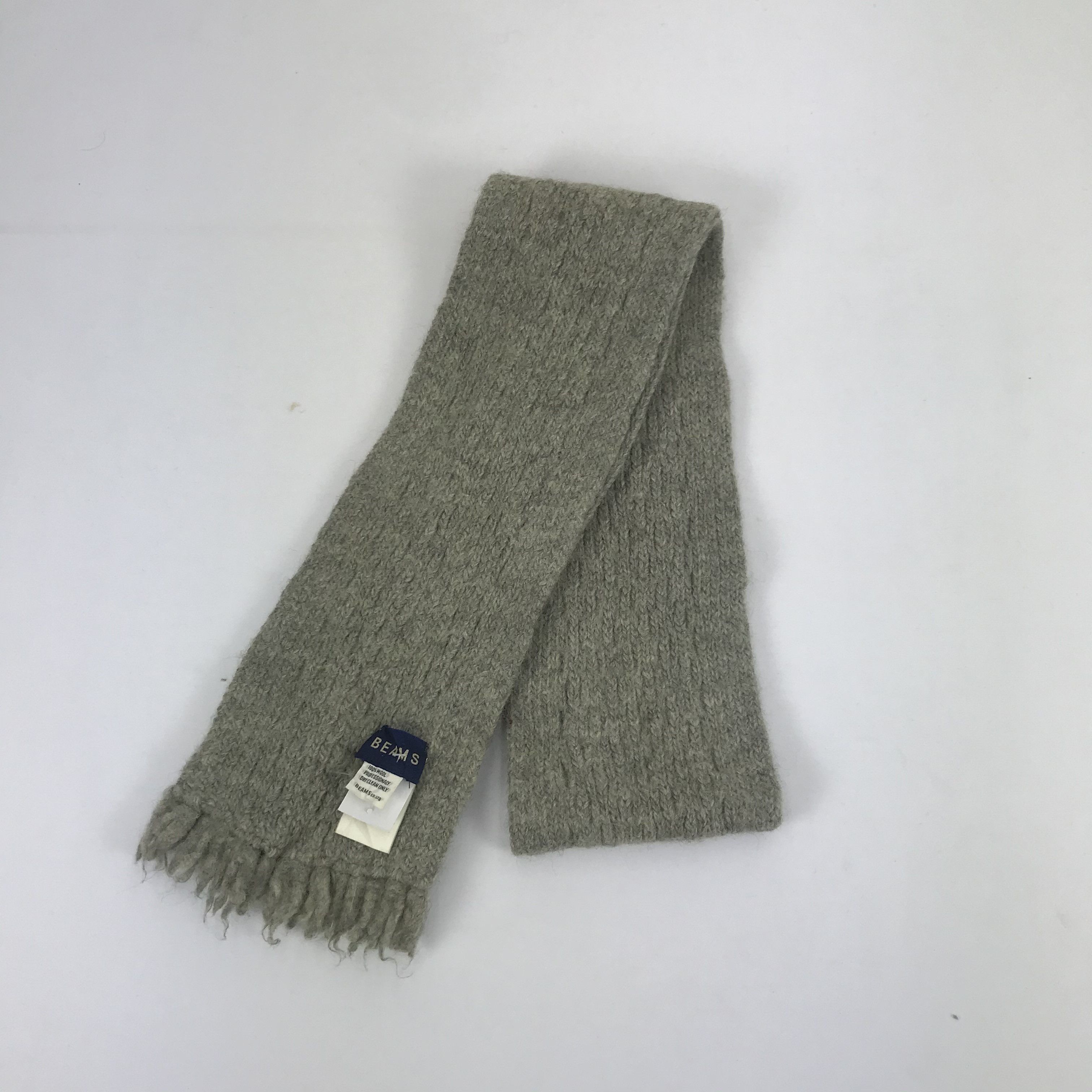 Beams Plus Vintage Beams Scarf Muffler Wool Scarves Size ONE SIZE - 2 Thumbnail