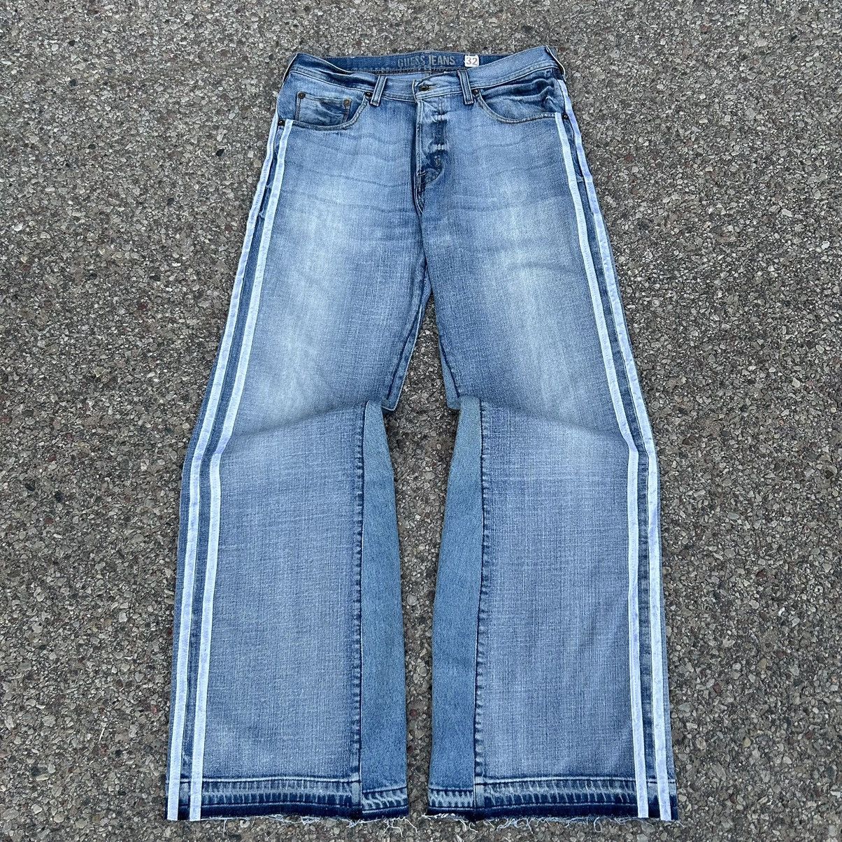 Handmade rew* adidas jeans Size US 34 / EU 50 - 3 Thumbnail