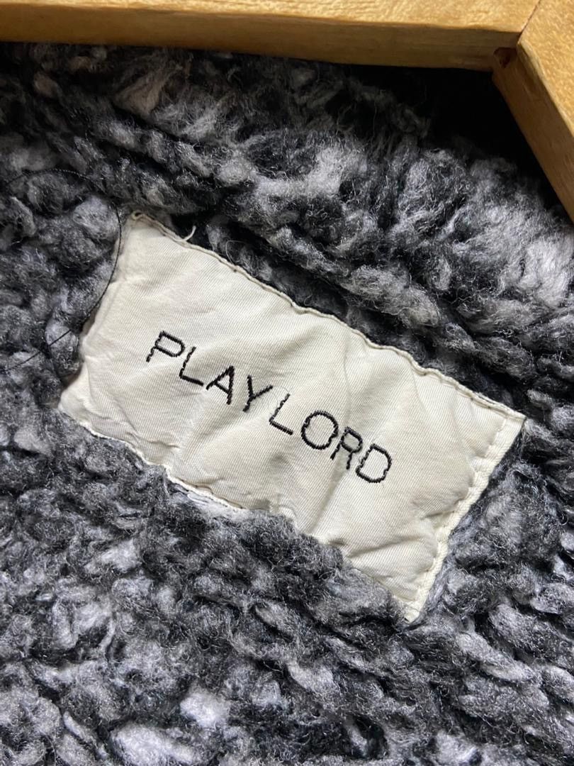 Japanese Brand Play Lord Brand Fur Denim Bomber Jacket (189) Size US S / EU 44-46 / 1 - 3 Thumbnail