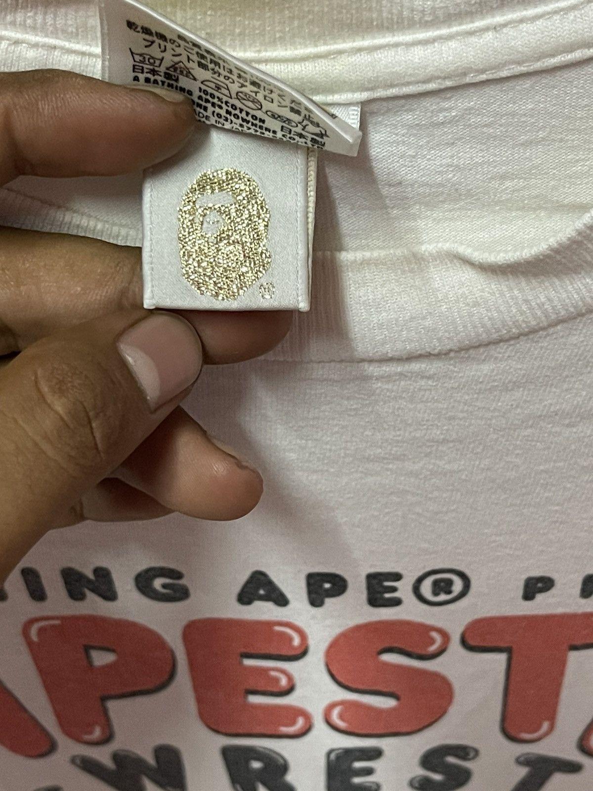 Bape Bapesta Pro Wrestling Tee 2010 Size US M / EU 48-50 / 2 - 6 Thumbnail