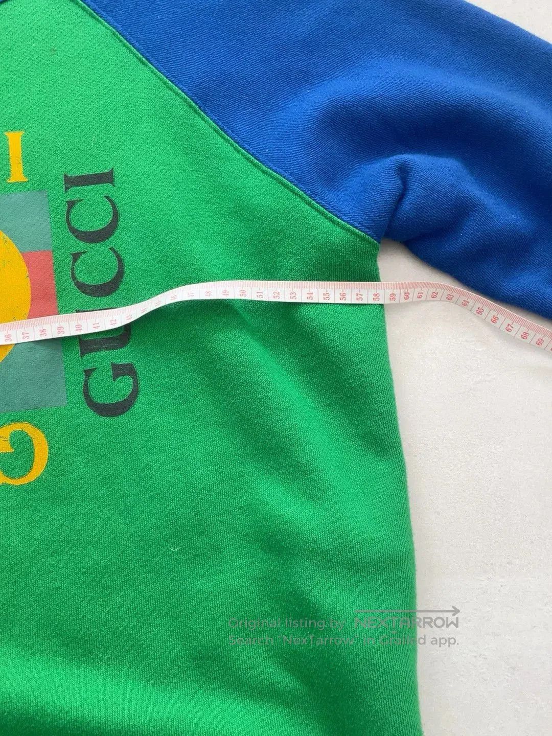 Other Gucci Green and Blue Knitted Sweatshirt. Size US M / EU 48-50 / 2 - 8 Thumbnail