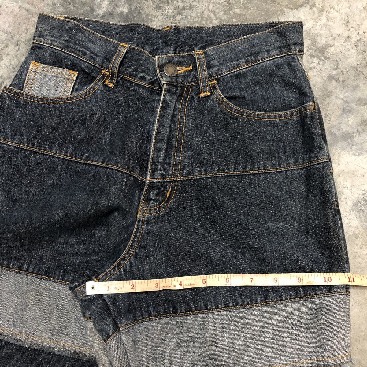 Japanese Brand × Seditionaries Unbranded Flare Jeans Size US 26 / EU 42 - 18 Thumbnail