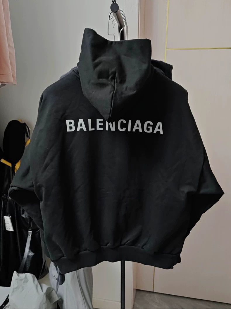 Balenciaga Balenciaga Balenciaga Reflective Logo Hoodie-2506 Size US S / EU 44-46 / 1 - 2 Thumbnail