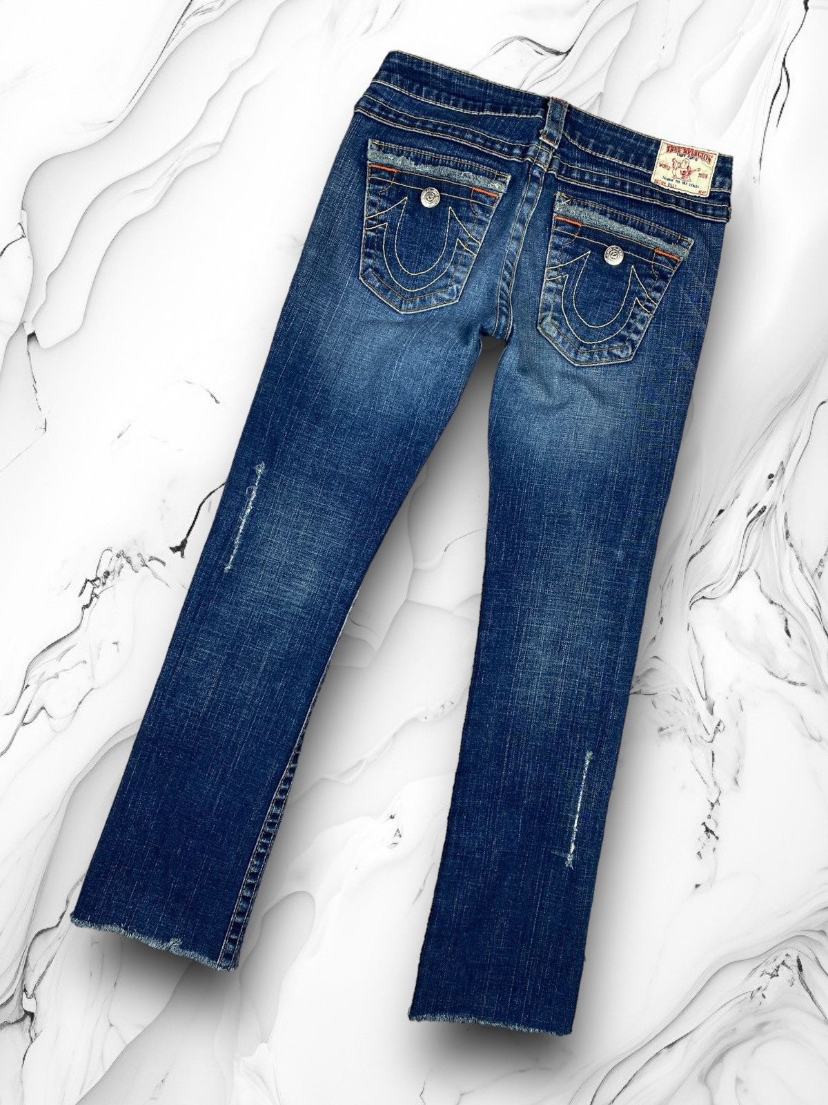 Japanese Brand × True Religion × Vintage Vintage True Religion Y2K Made in USA Jeans Size 29 Size 29" - 1 Thumbnail