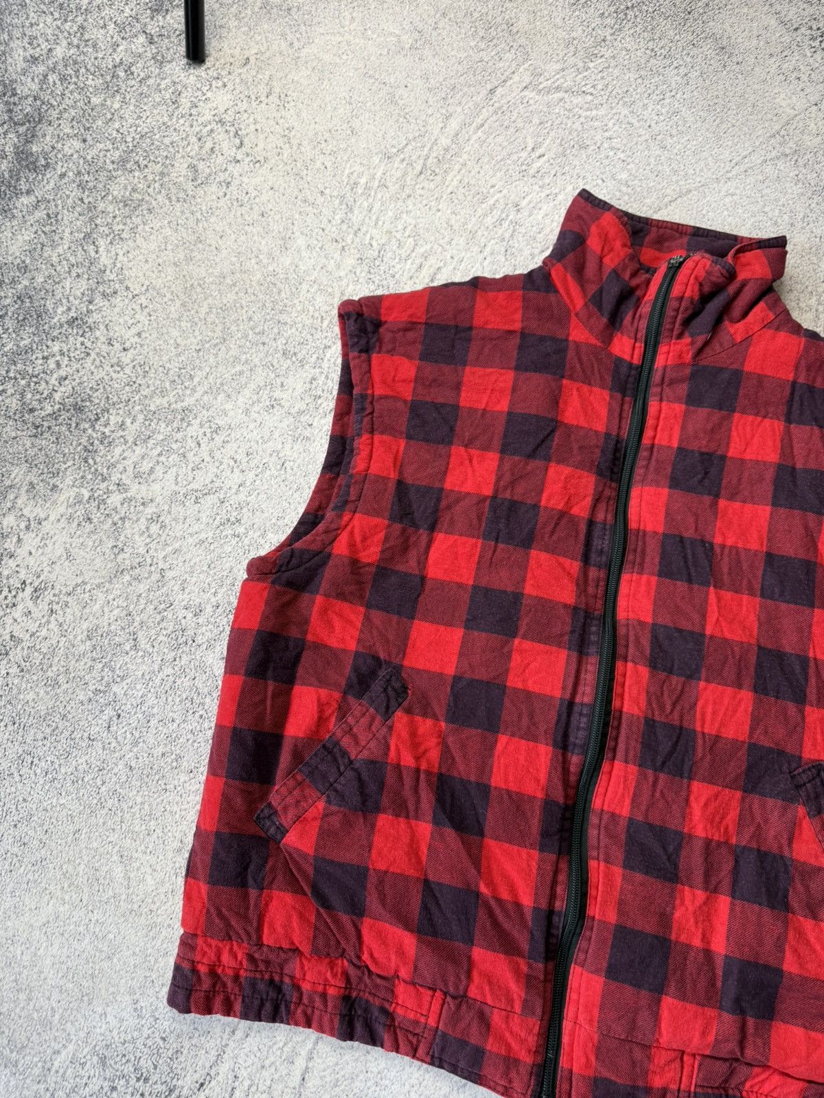 Other Vintage Dickies Plaid Vest RARE size L Size US L / EU 52-54 / 3 - 2 Thumbnail