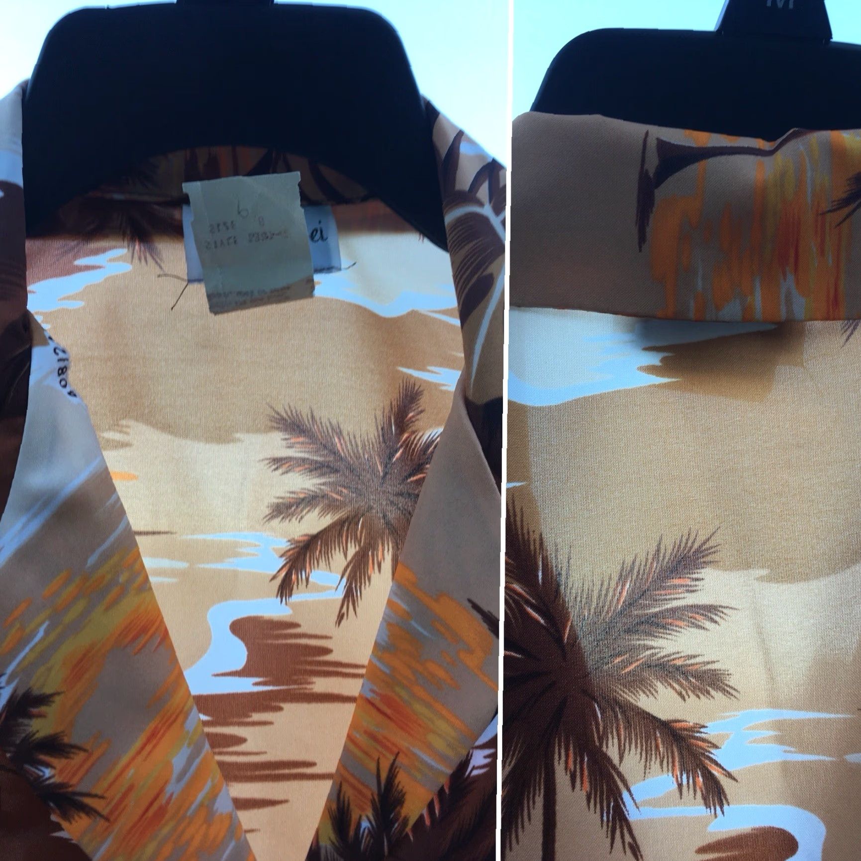 Vintage VINTAGE Hawaii Nei Honolulu Hawaiian Shirt RN 39175 Style 1341-T Size 8 Blouse Size M / US 6-8 / IT 42-44 - 6 Thumbnail