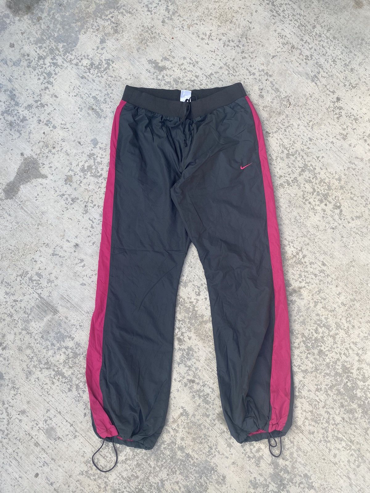 Nike Grey Pink Nylon Pants