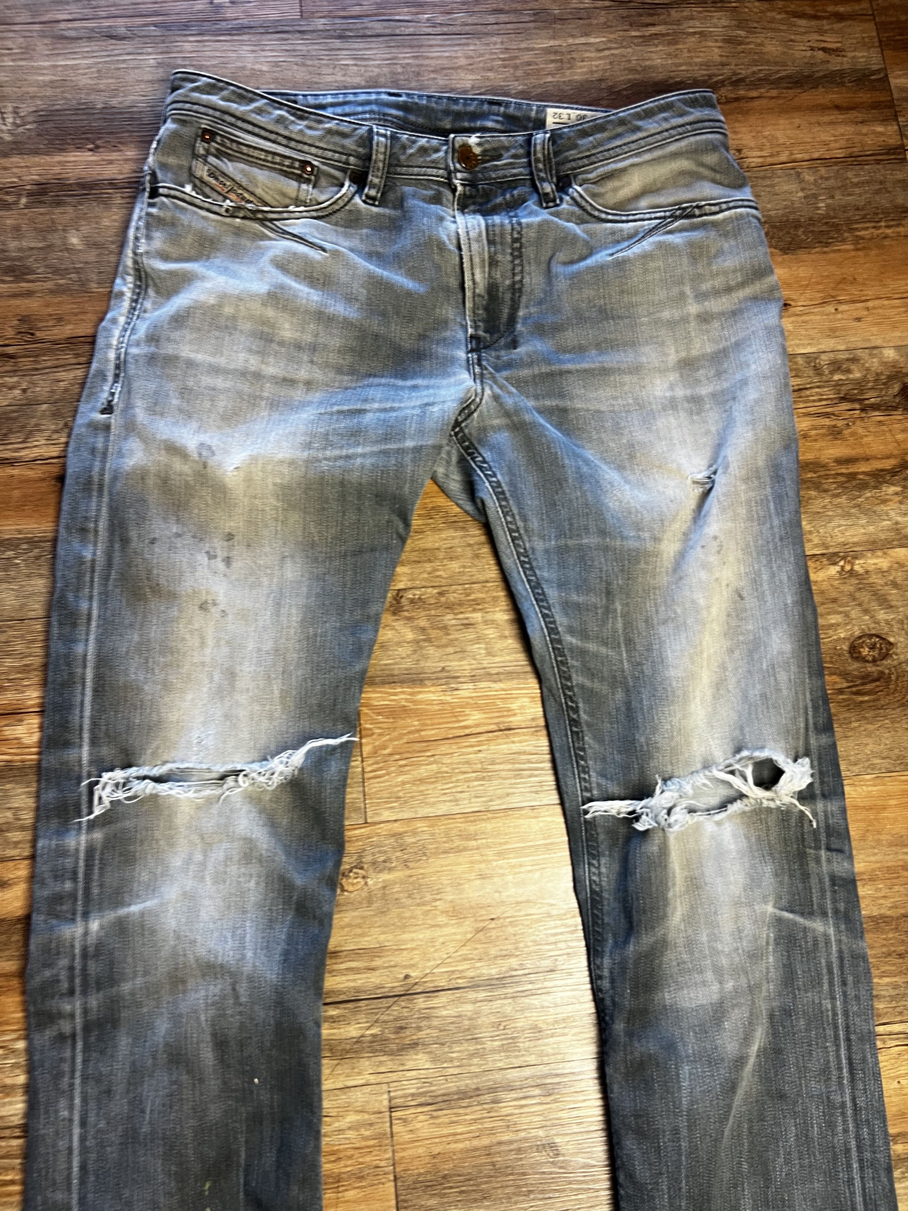 Diesel Vintage Diesel Denim Wash 0886A Stretch Shioner Jeans Size US 30 / EU 46 - 3 Thumbnail