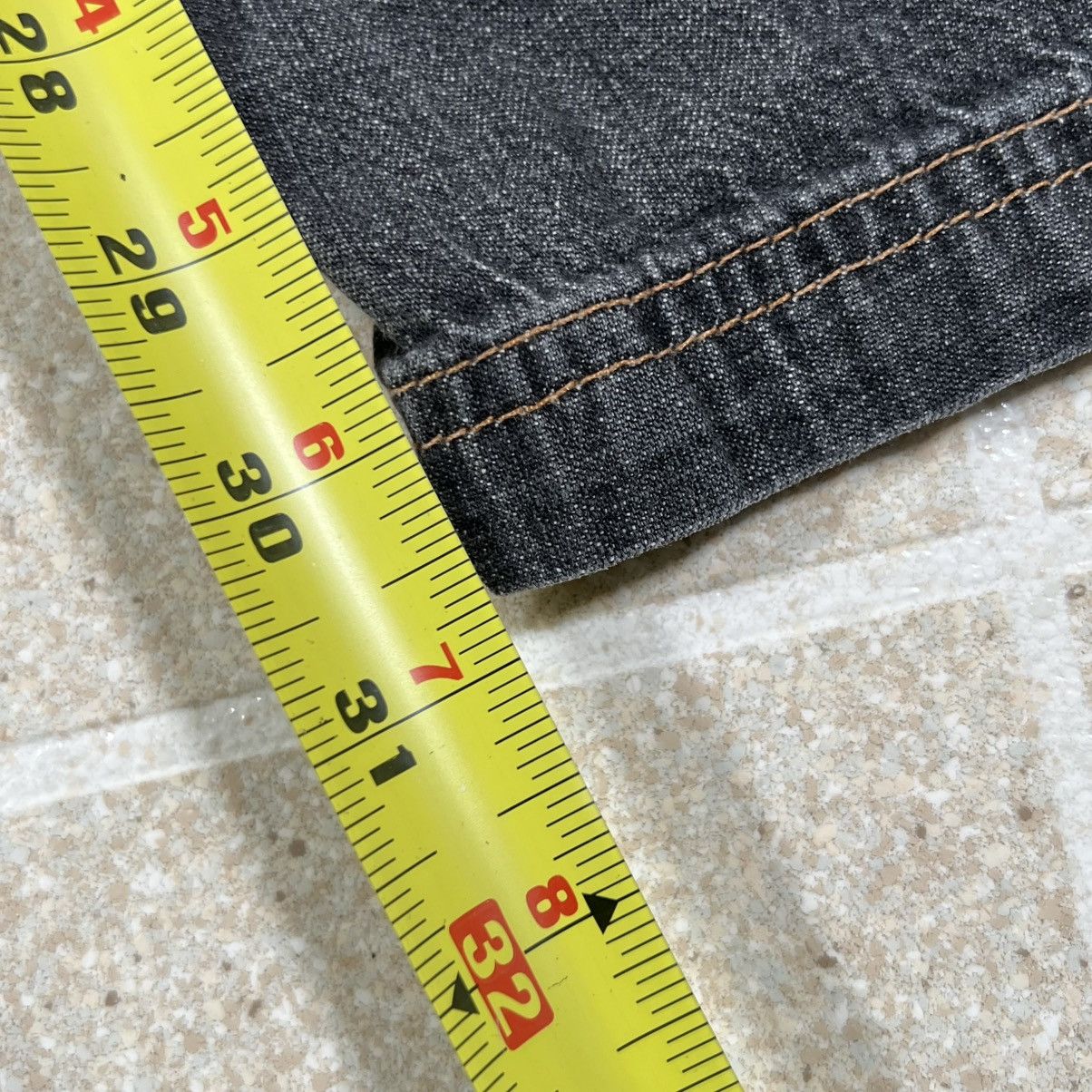 Guess Vintage USA Made Guess Black Jeans Carpenter 32x30 Denim Size US 32 / EU 48 - 12 Thumbnail