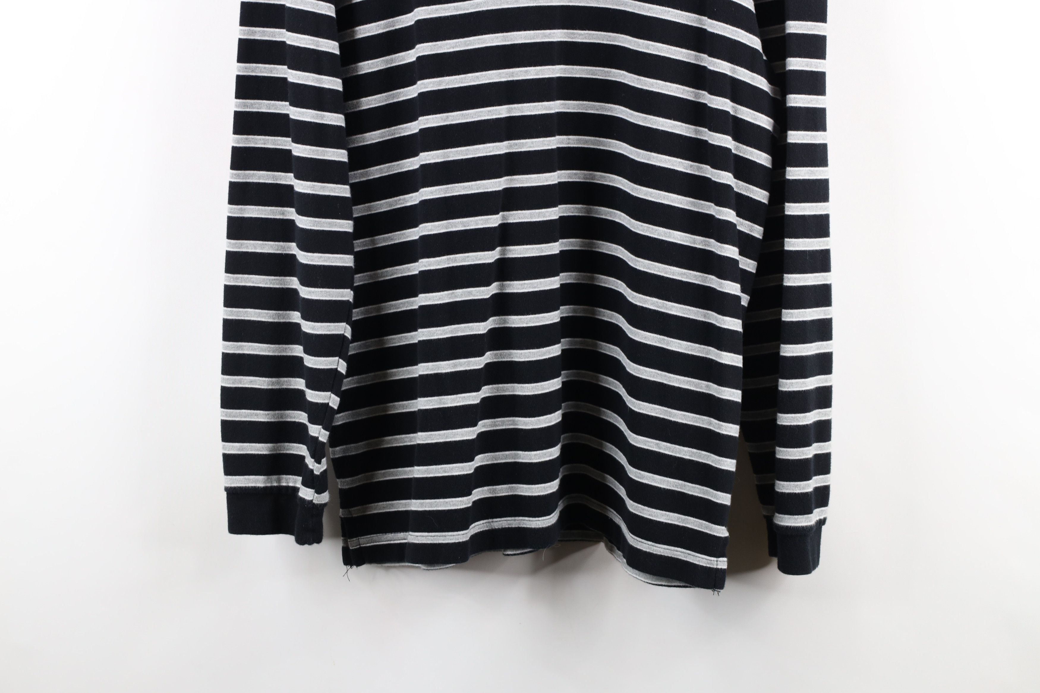 Vintage Vintage 90s Streetwear Striped Long Sleeve Rugby Polo Shirt Size US M / EU 48-50 / 2 - 8 Thumbnail