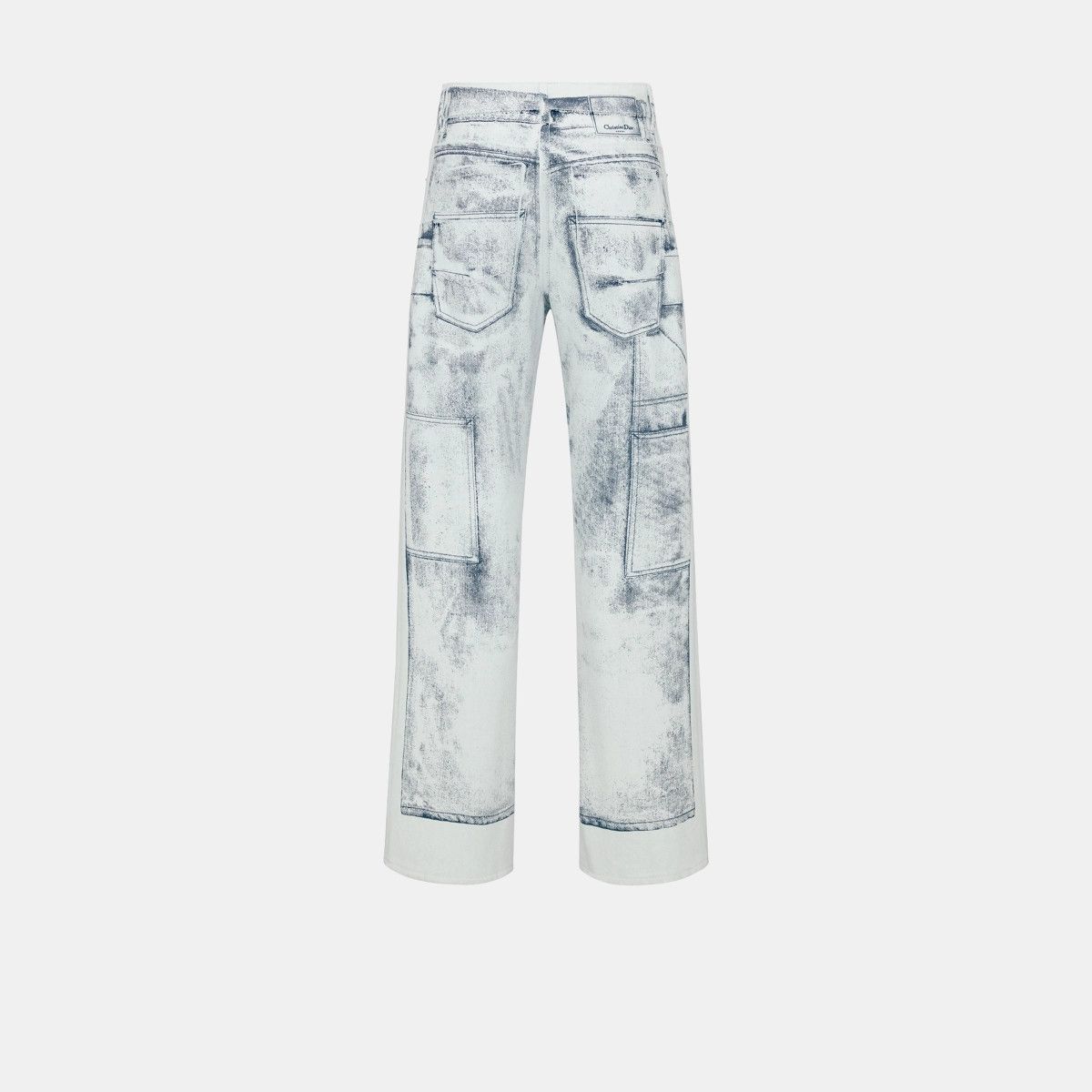 Dior o1bcso1str0326 Capenter-Effect Heritage Jeans in Blue Size US 32 / EU 48 - 2 Thumbnail